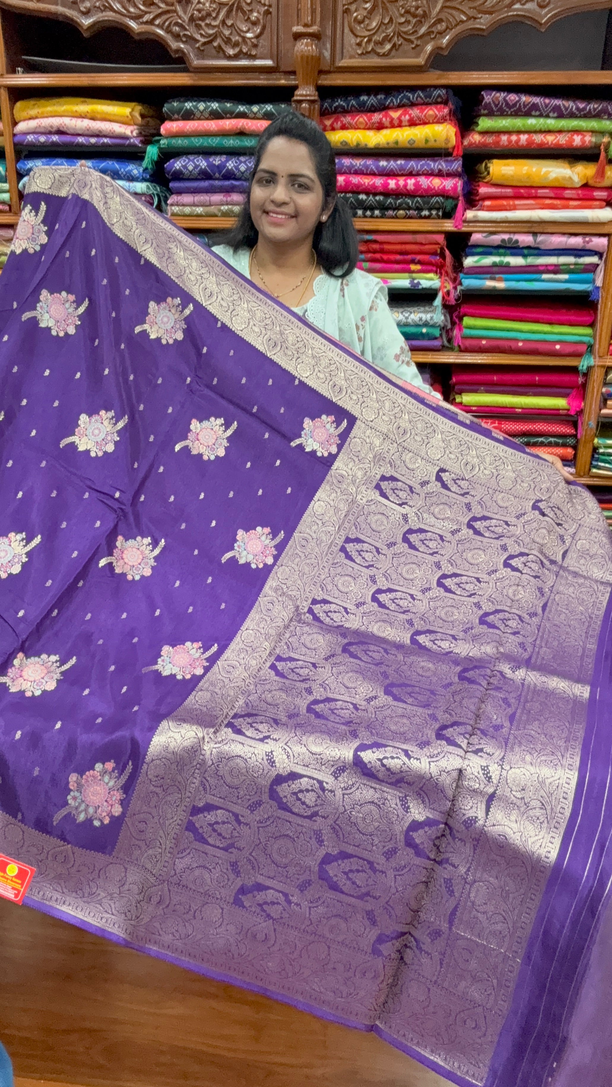 MASHRU SAREE-M3250