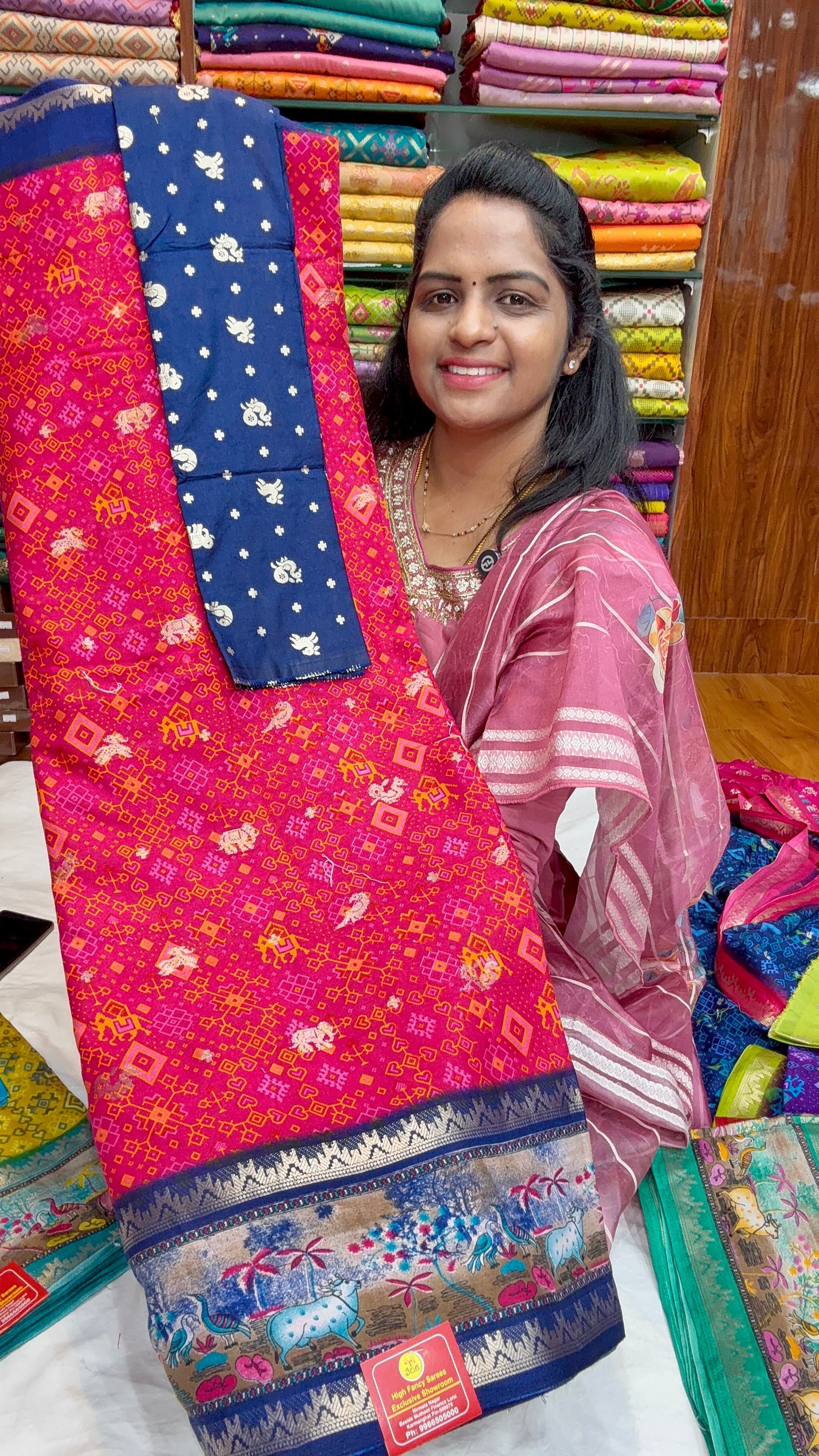 TUSSAR GEORGETTE-TH999