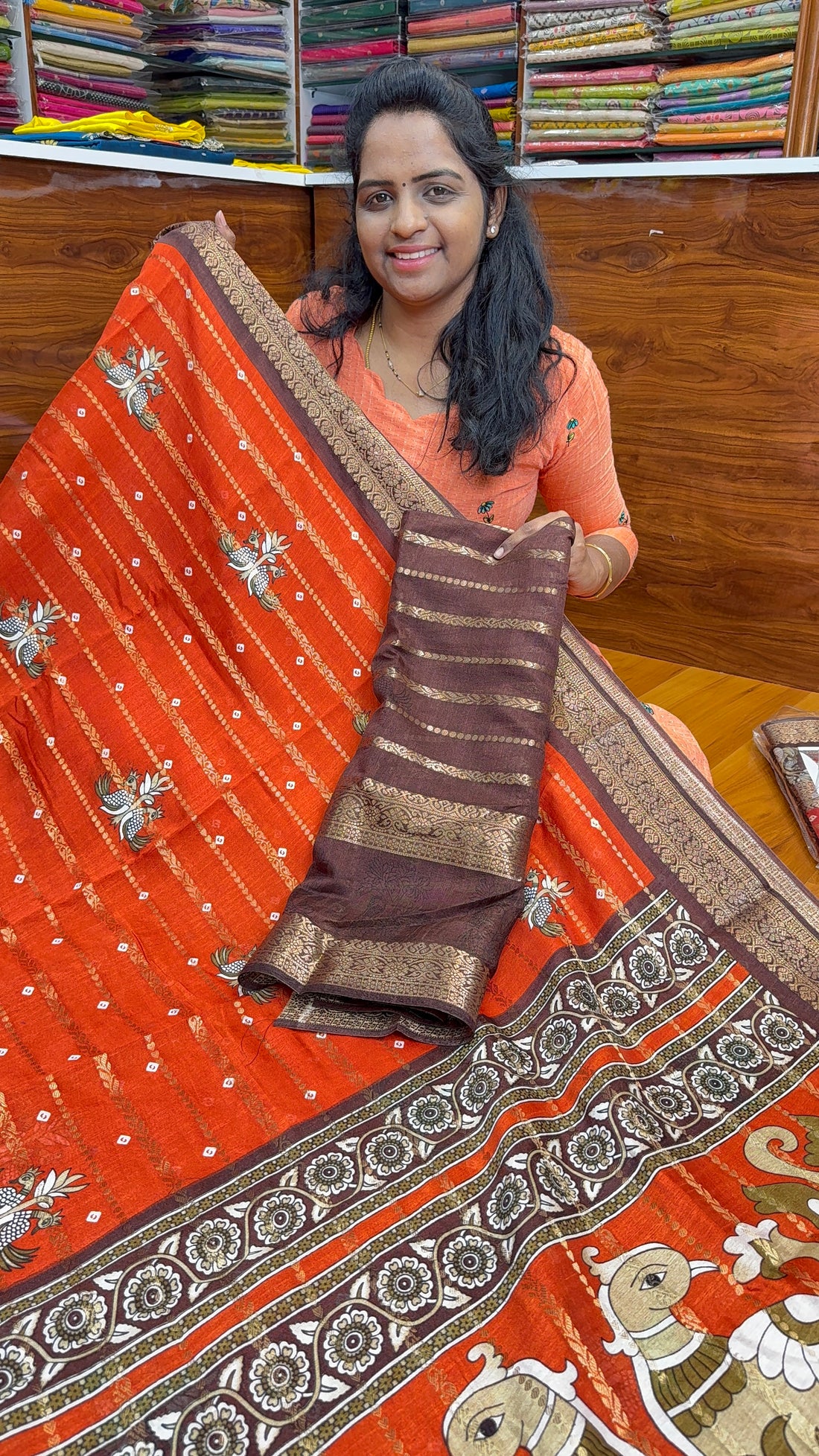 Chanderi saree -L750