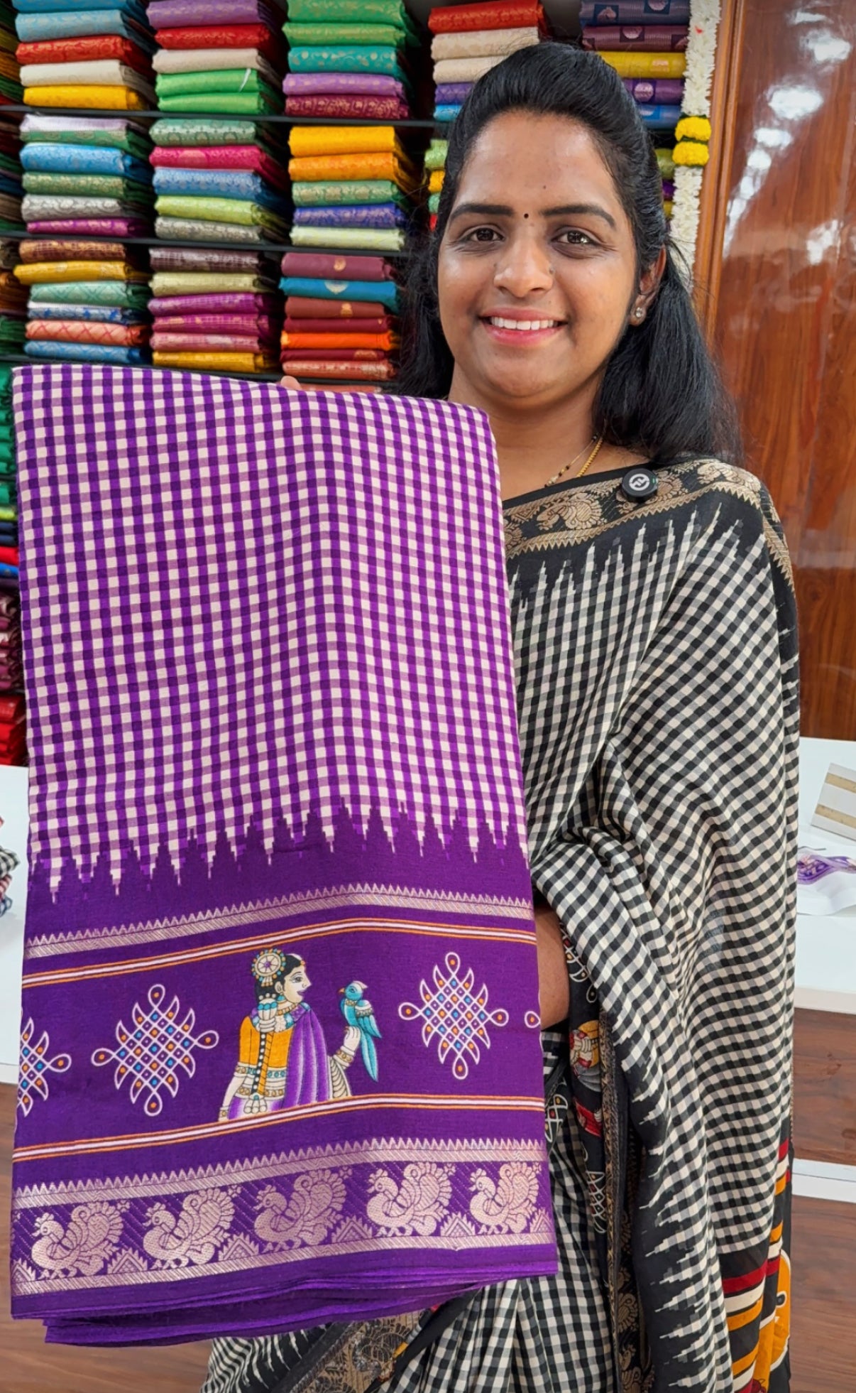 Georgette Saree : Chitti