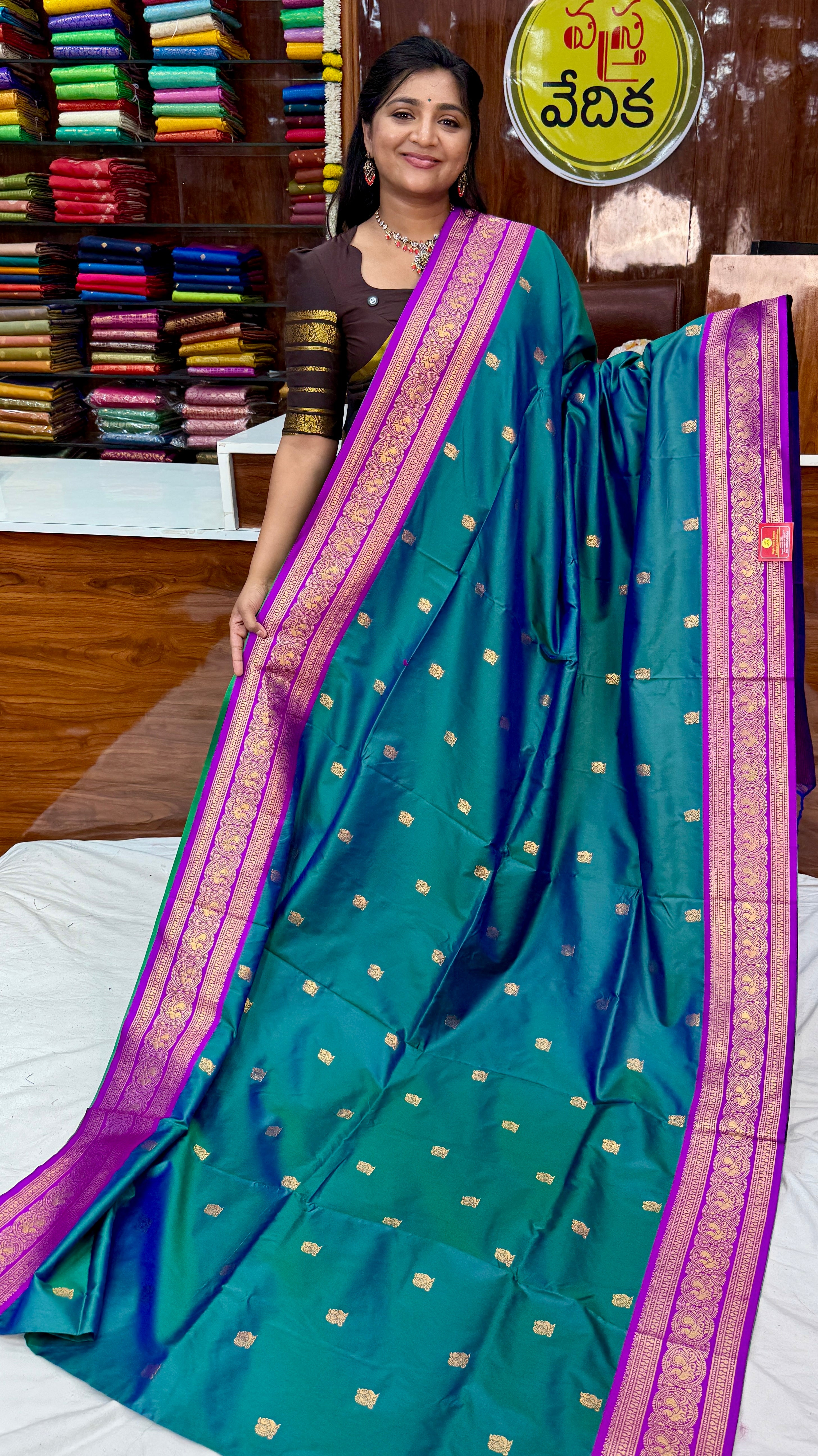GADWAL SILK-DH1299 (pre order 10 days delivery time)