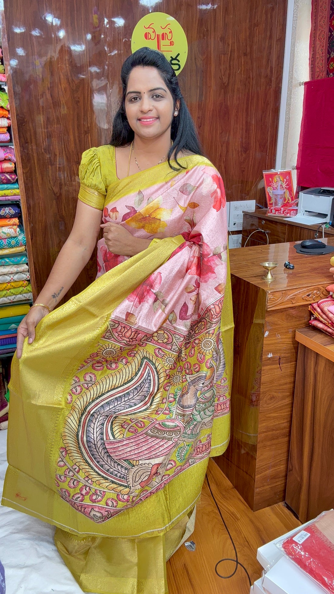 CRUSH CRAPE SILK -KS1099