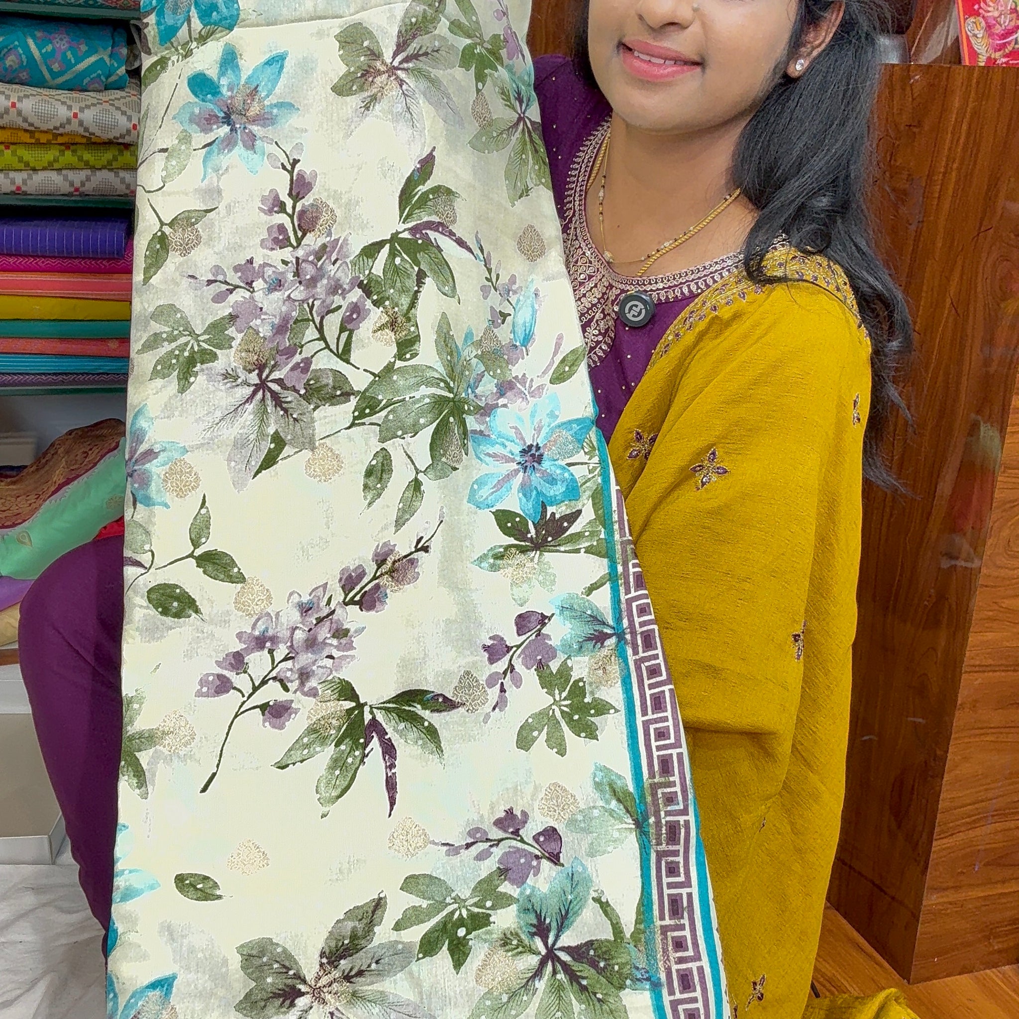 GEORGETTE saree -GR1750