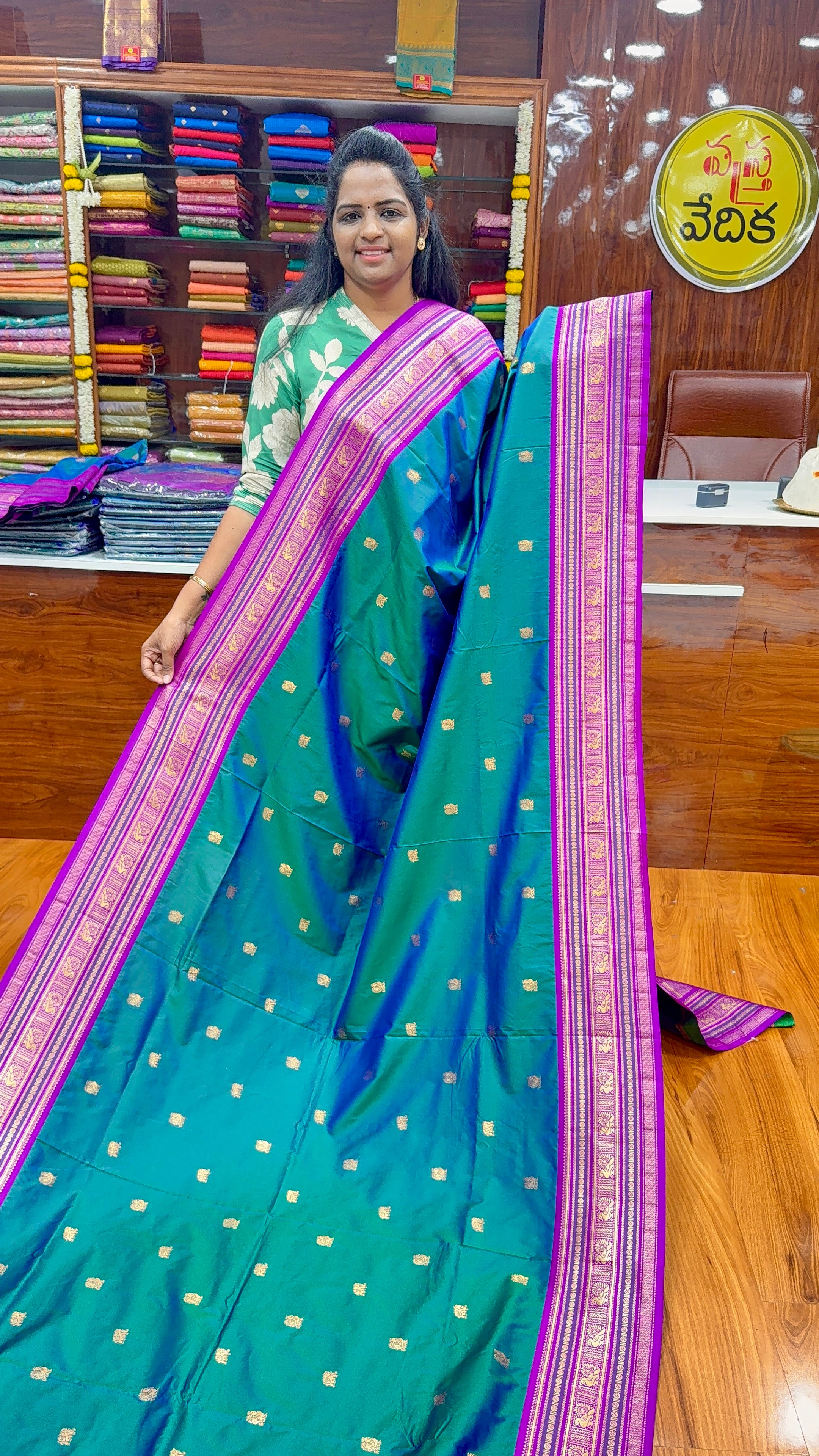 GADWAL SAREE - SD35 (preorder 1wk)
