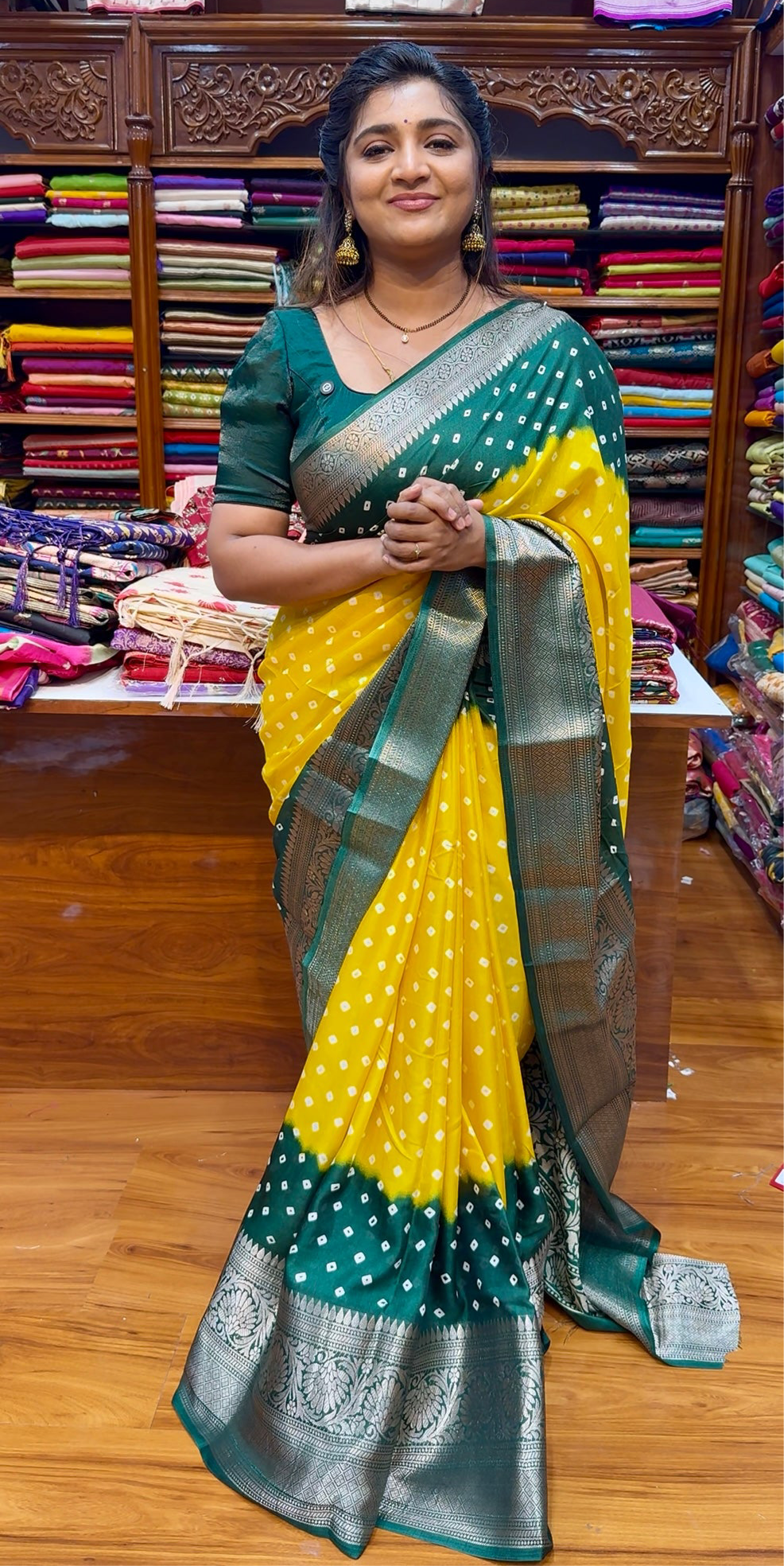 BANDHINI saree - YG750