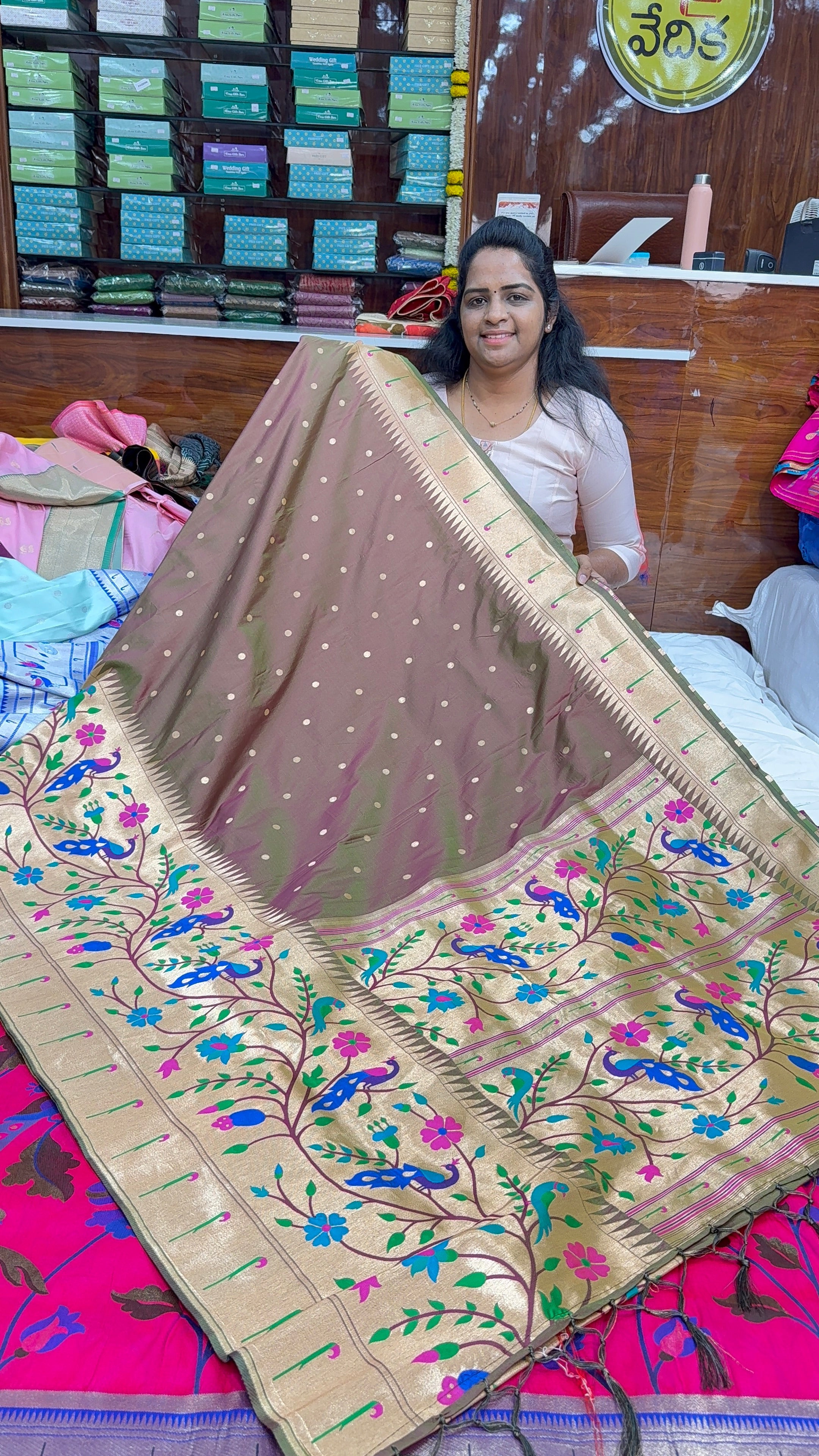 PAITHANI SAREE-AU1500