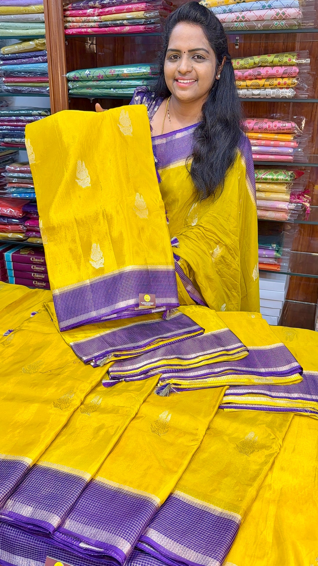 PURE VISCO SAREE- P106
