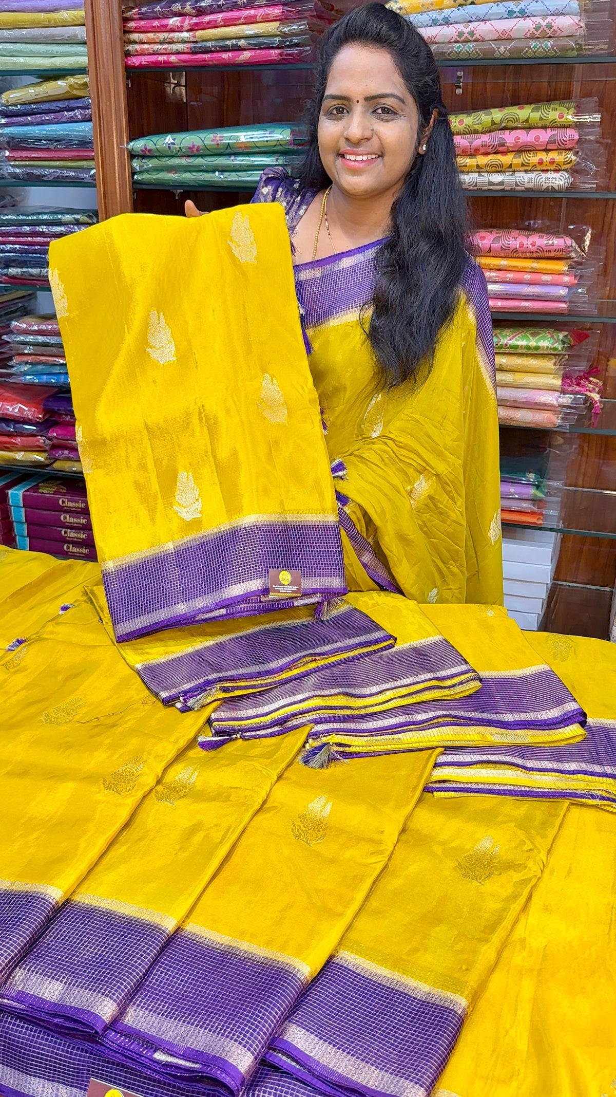 PURE VISCO SAREE- P106
