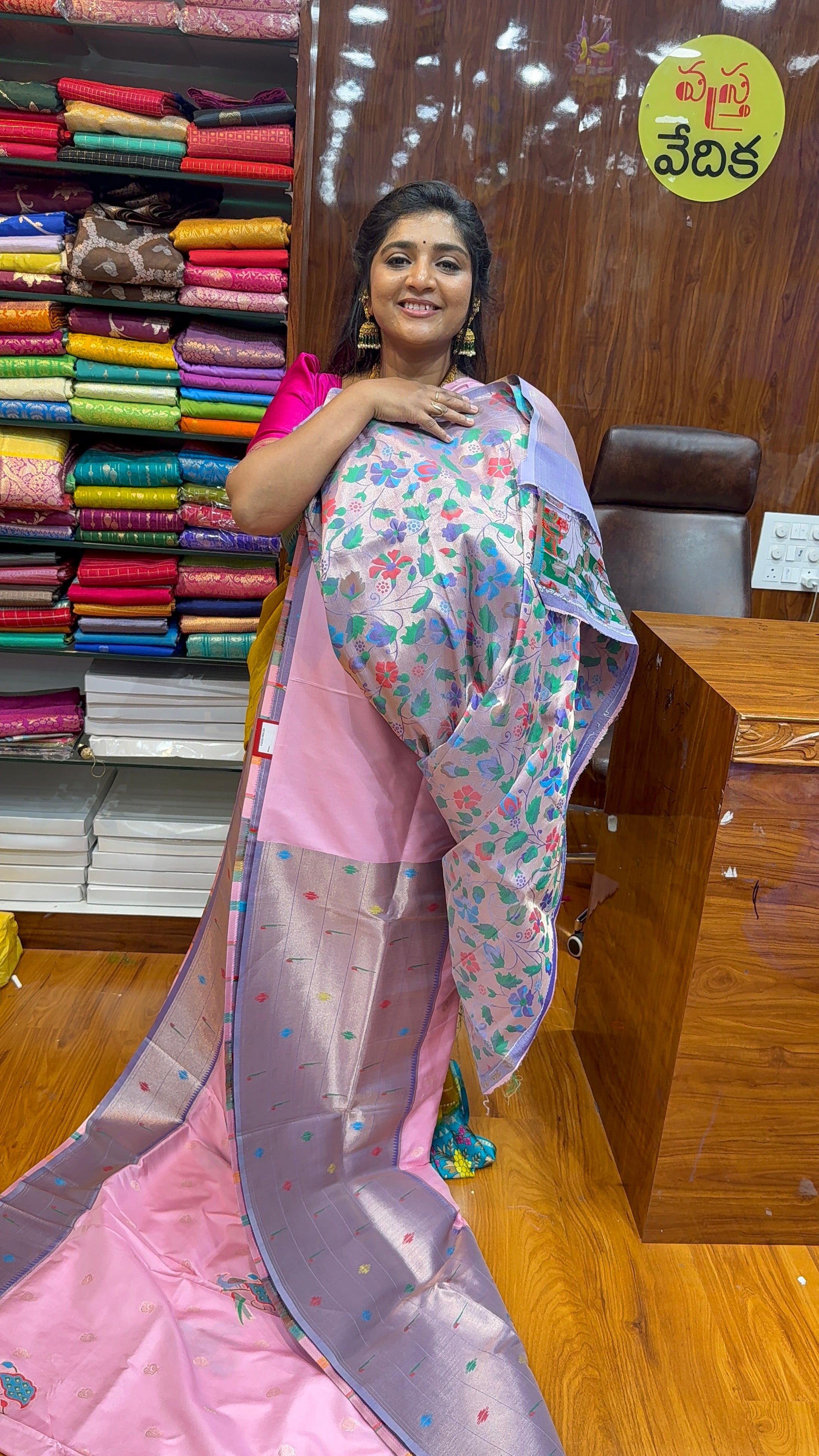 PAITHANI SAREE-SM2850