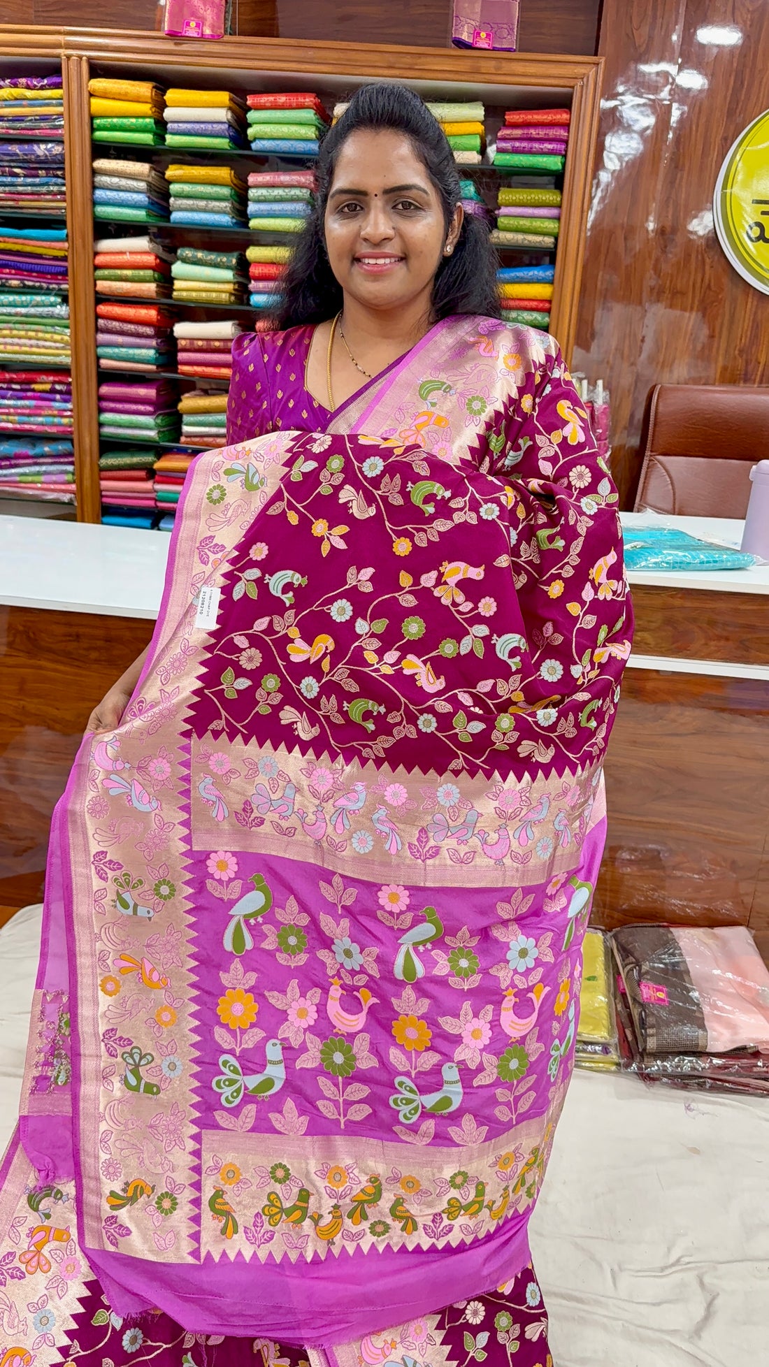 PURE TUSSAR GEORGETTE- MK3150