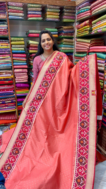 PAN PATOLA SAREE -BP3500