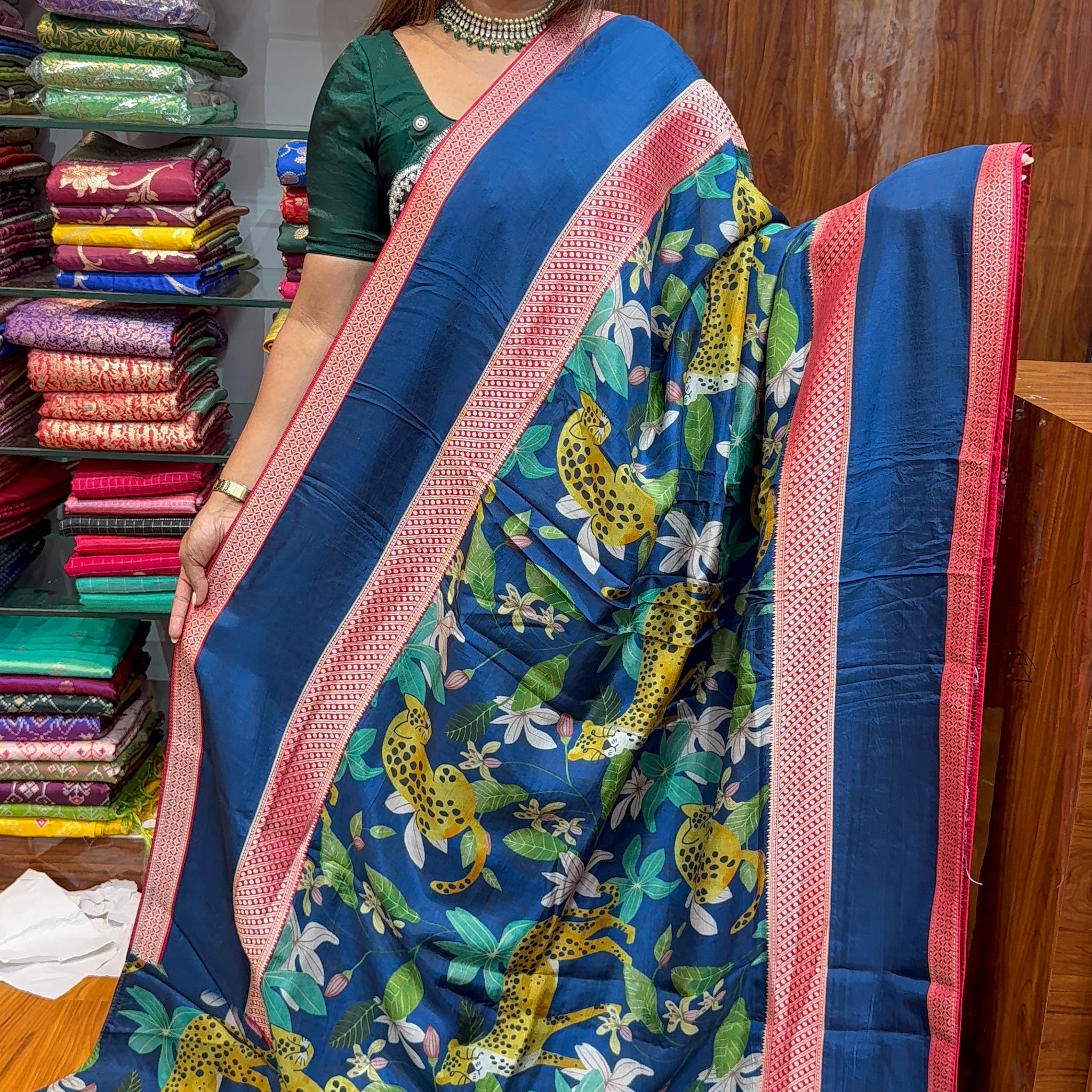 RUSSAIN DOLA CRAPE -W3295