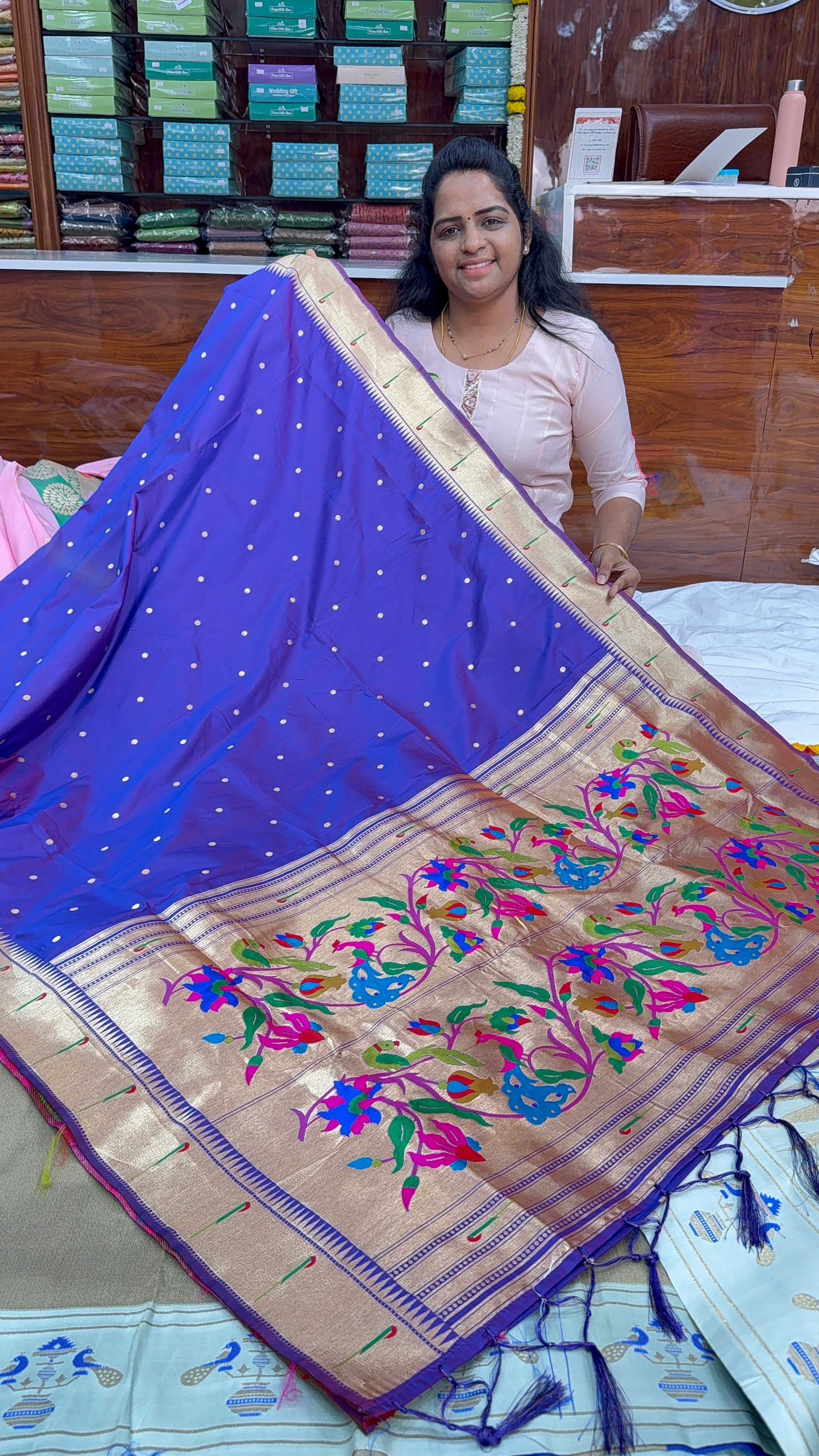 PAITHANI SAREE-AU1500