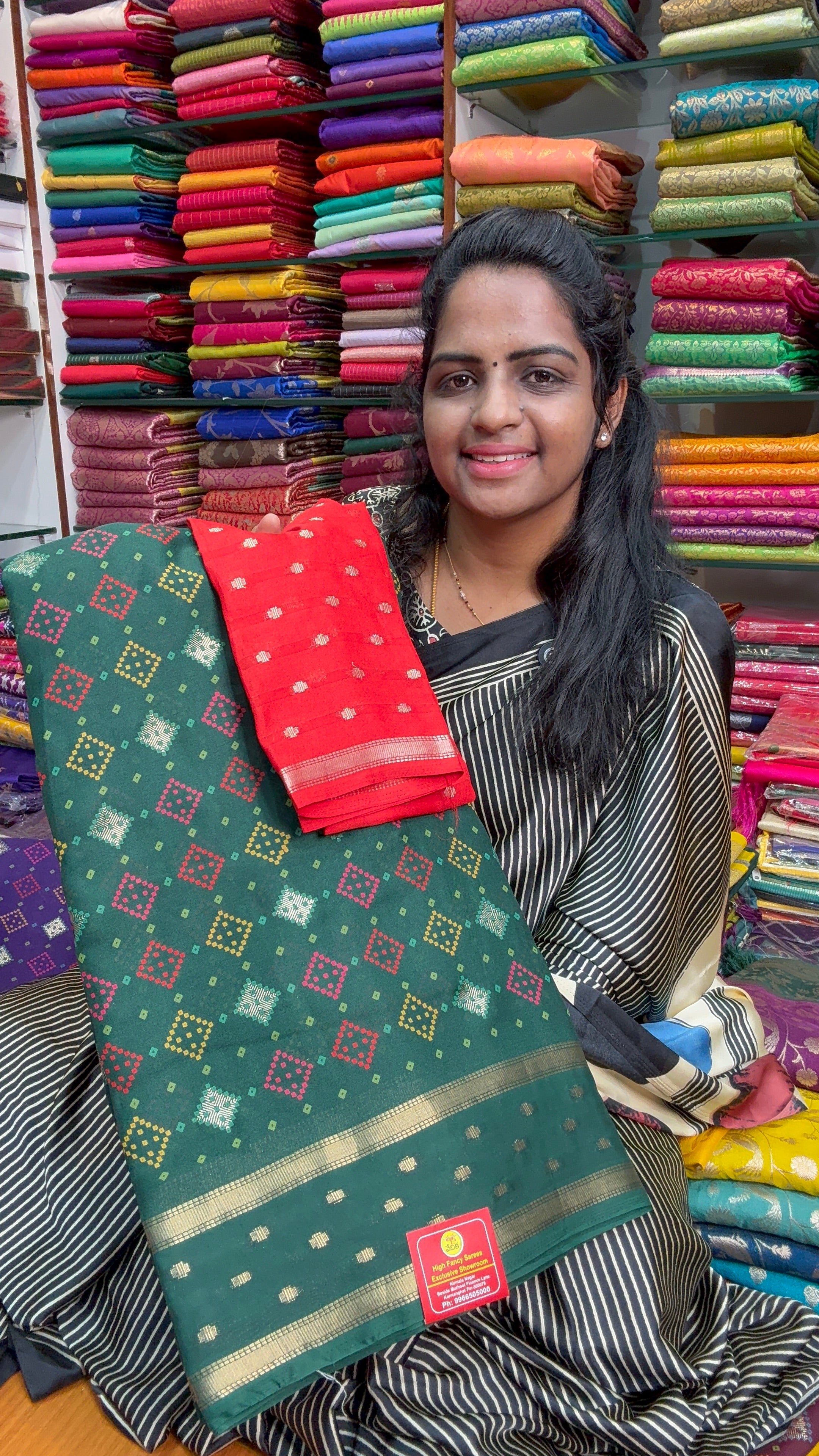 SHIFFON SAREE-S999