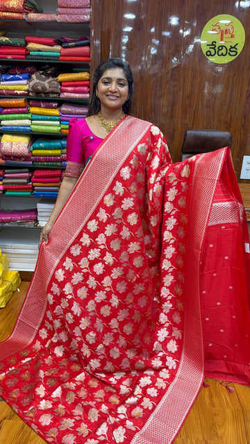 TUSSAR SILK-RED1500
