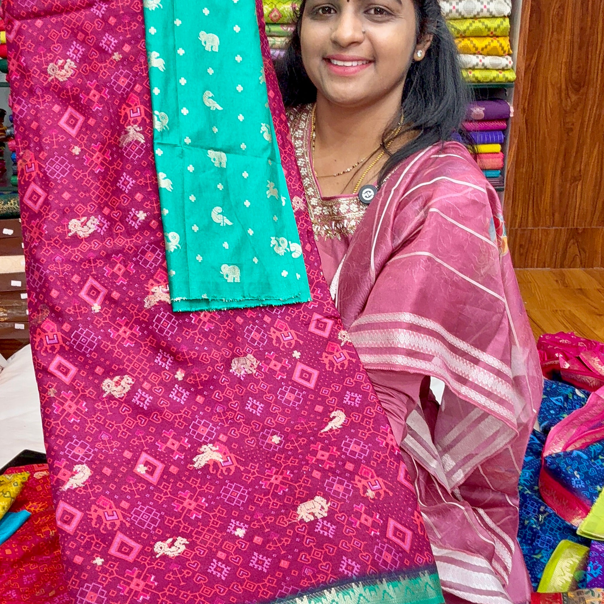 TUSSAR GEORGETTE-TH999