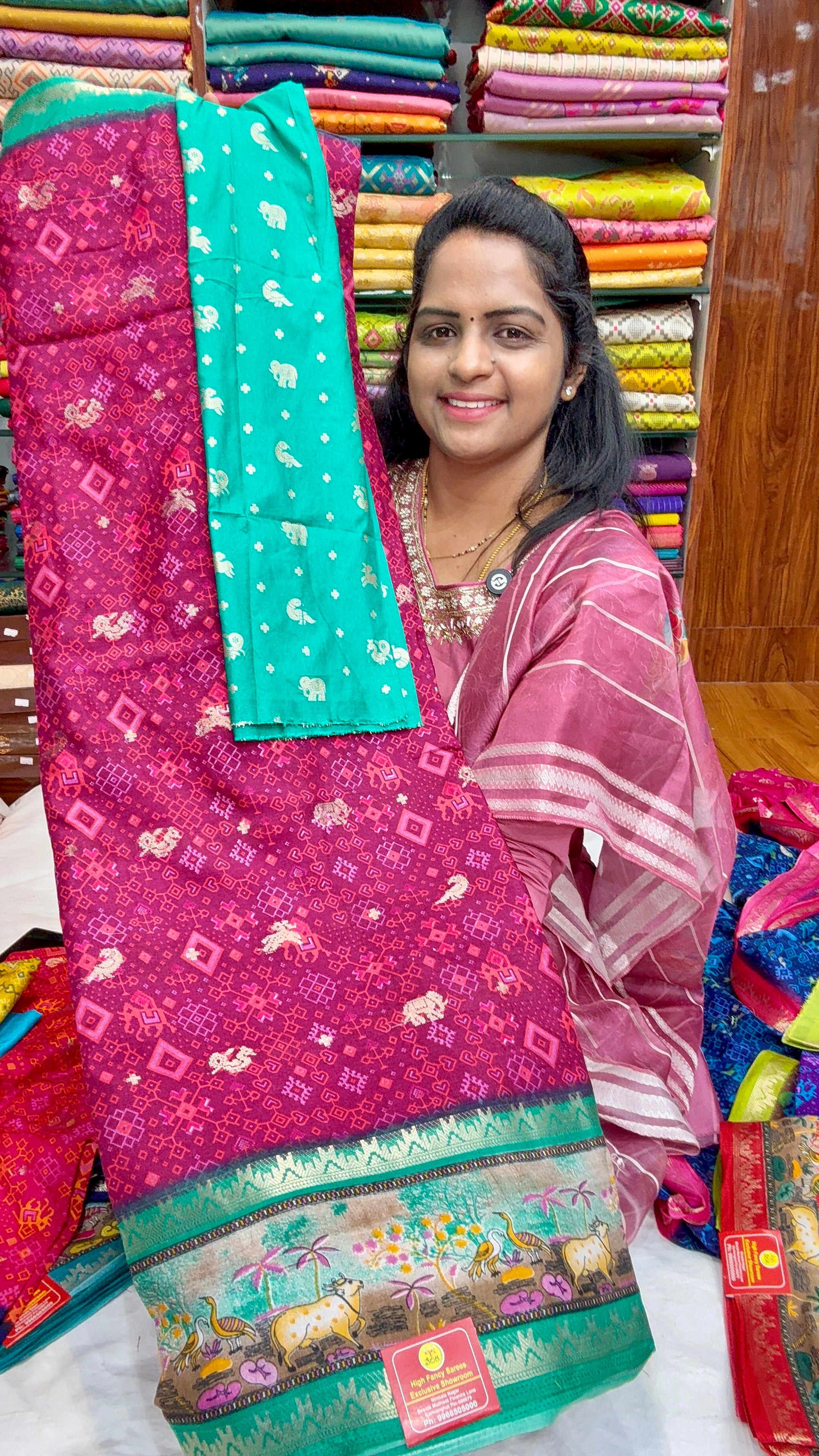 TUSSAR GEORGETTE-TH999