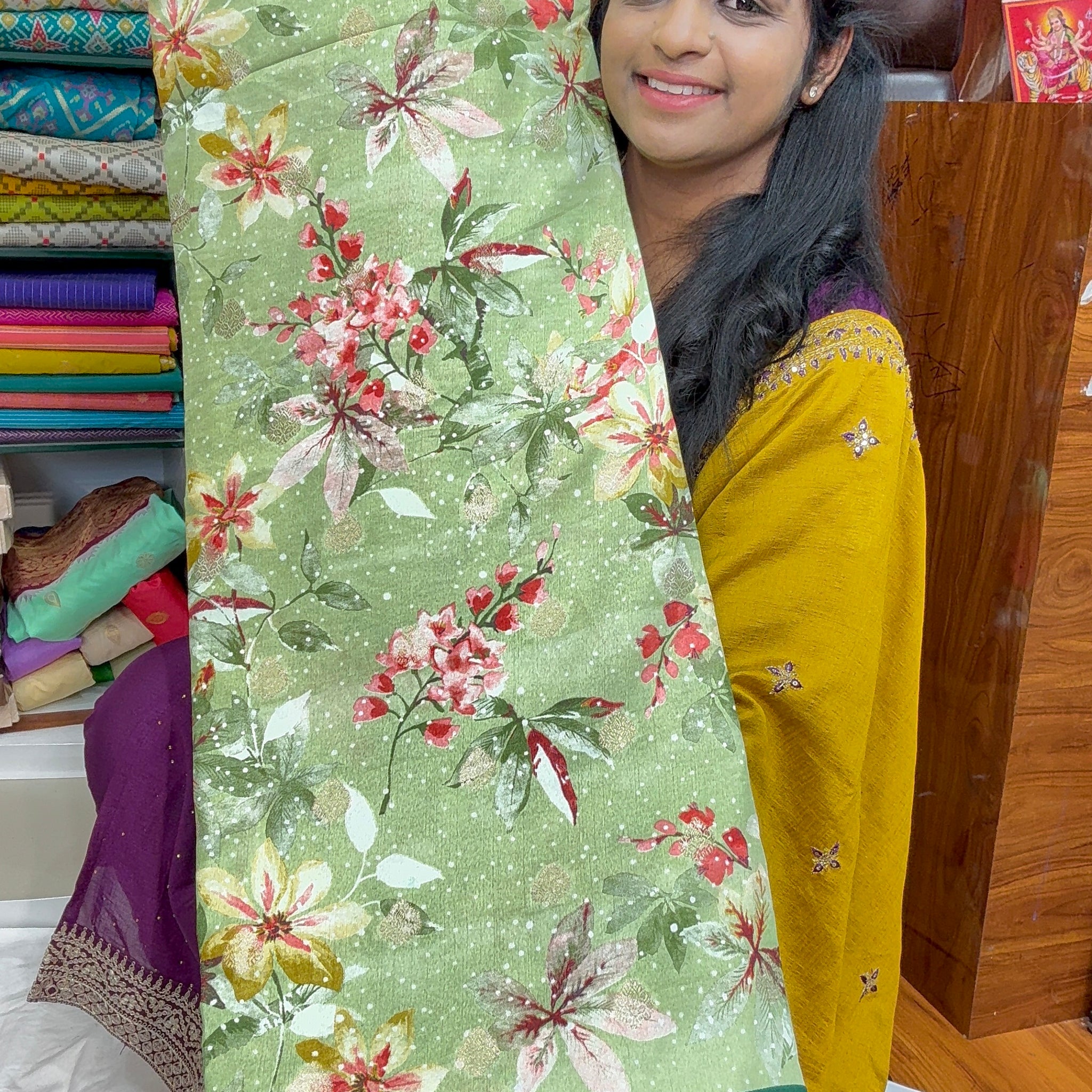 GEORGETTE saree -GR1750