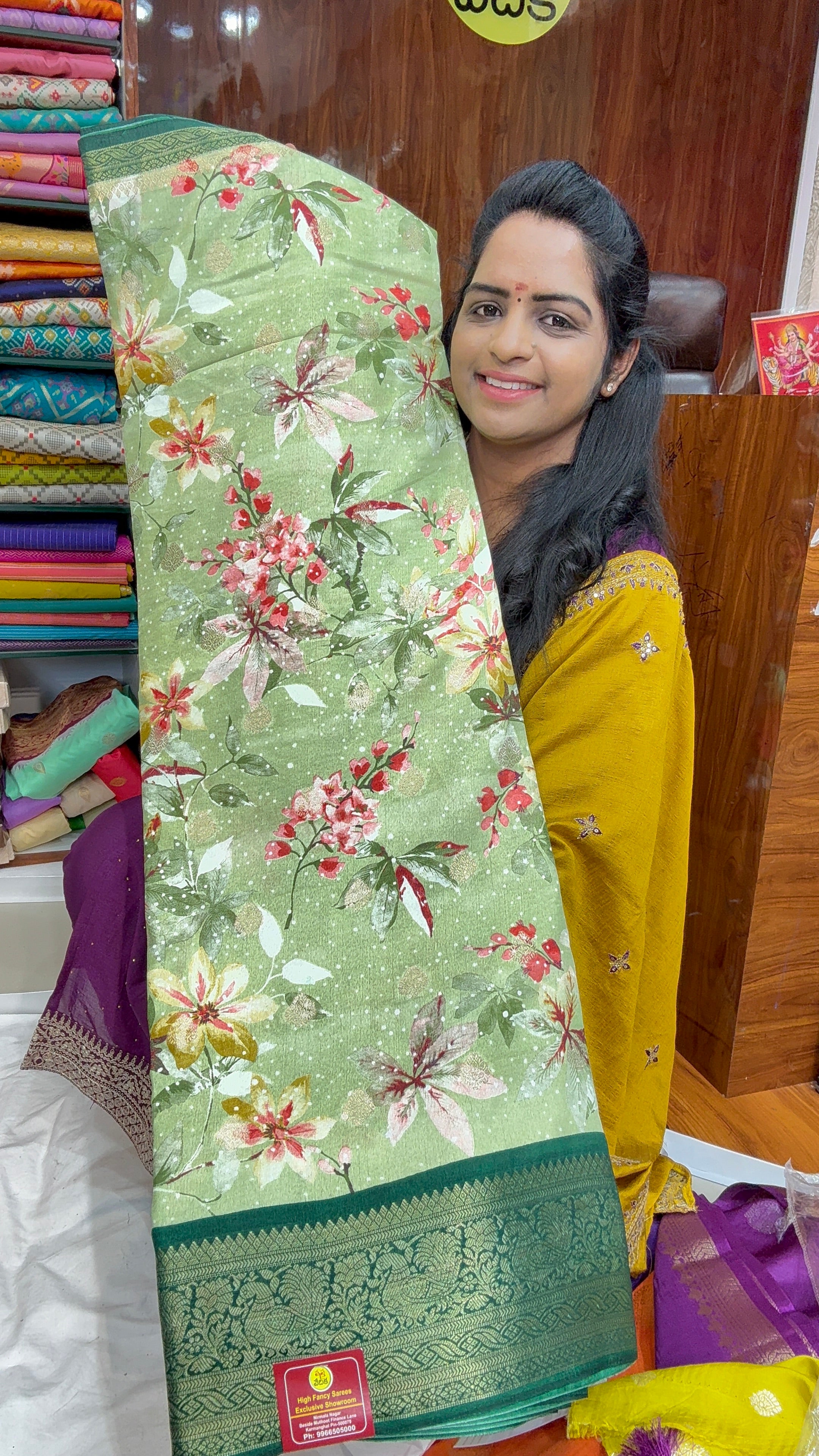 GEORGETTE saree -GR1750