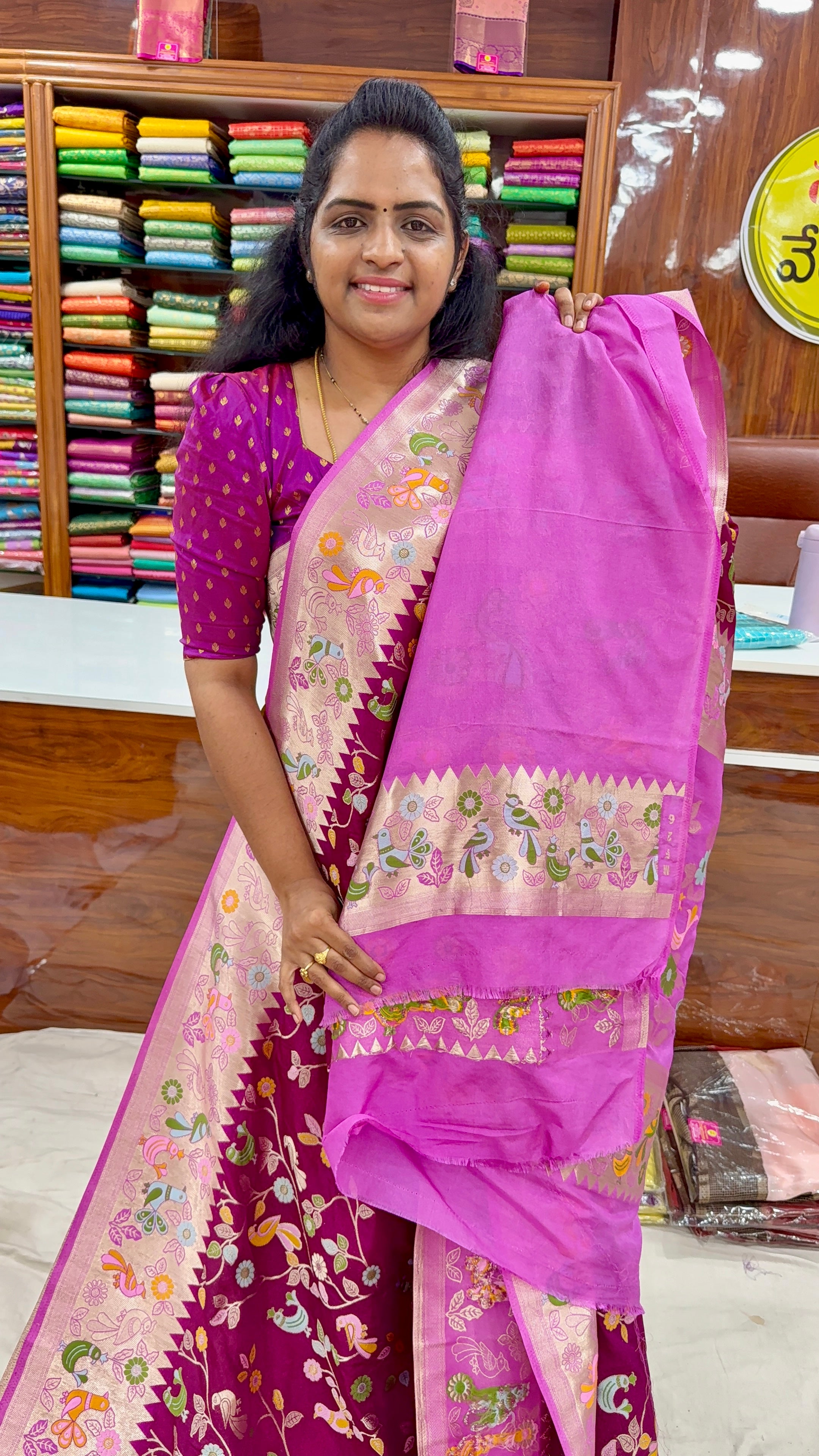 PURE TUSSAR GEORGETTE- MK3150