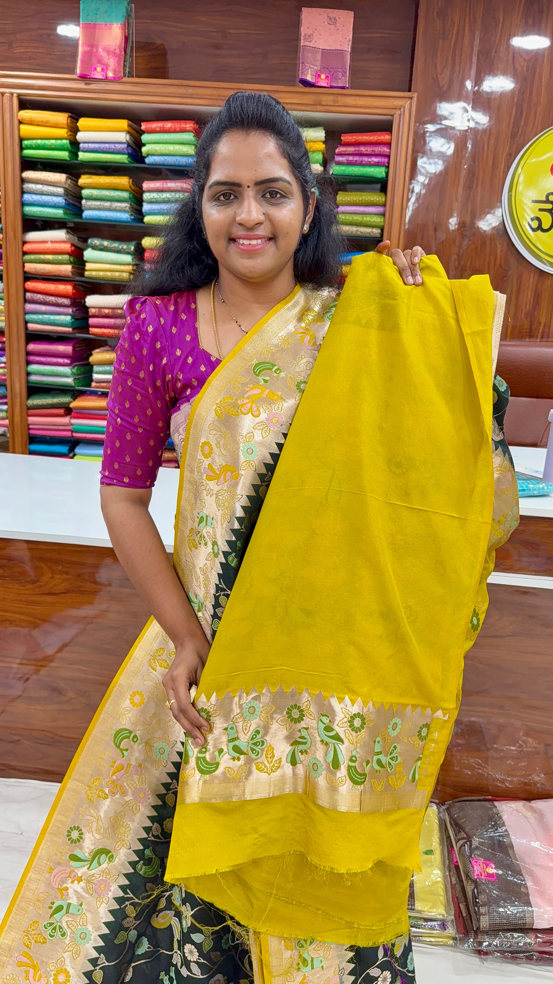 PURE TUSSAR GEORGETTE- MK3150