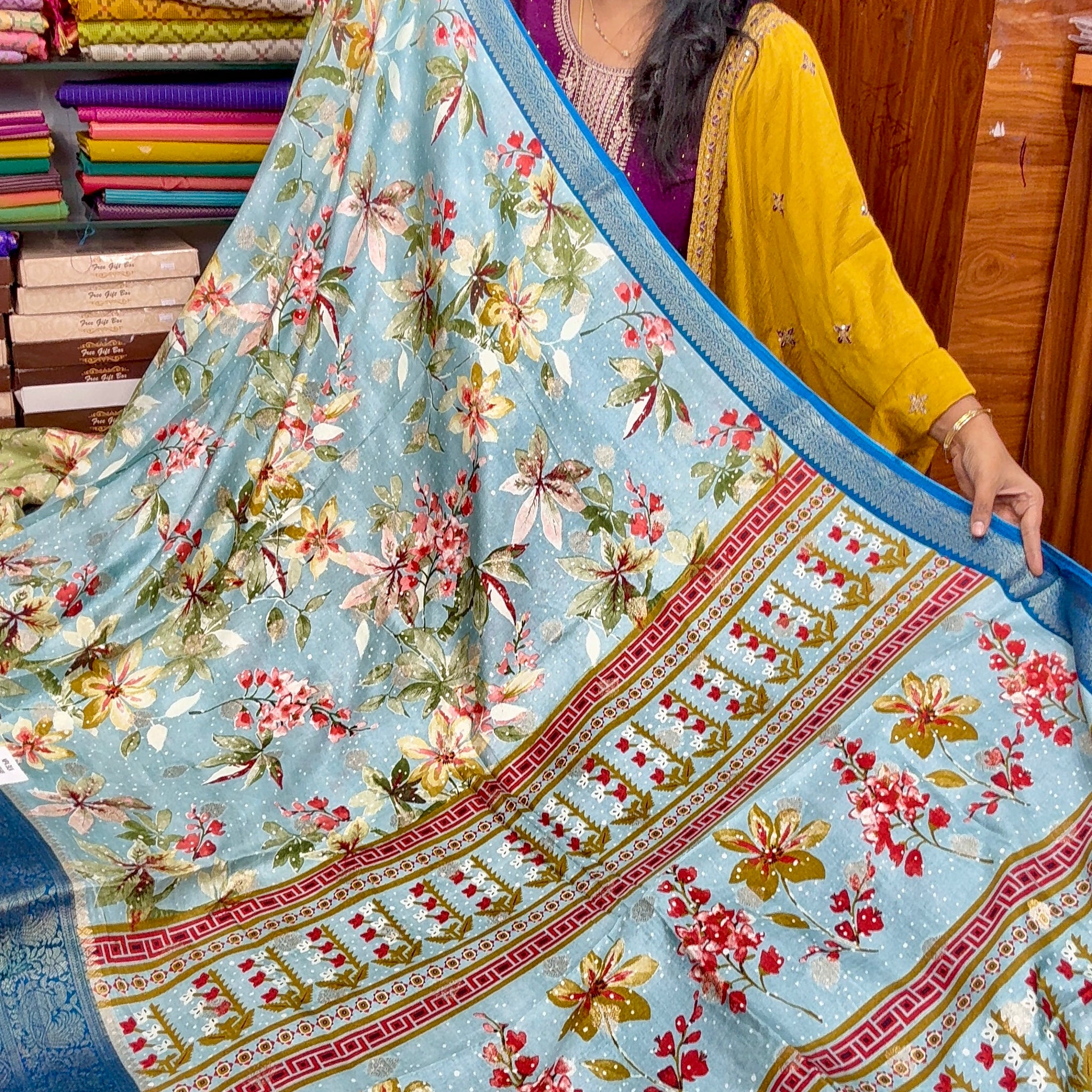 GEORGETTE saree -GR1750
