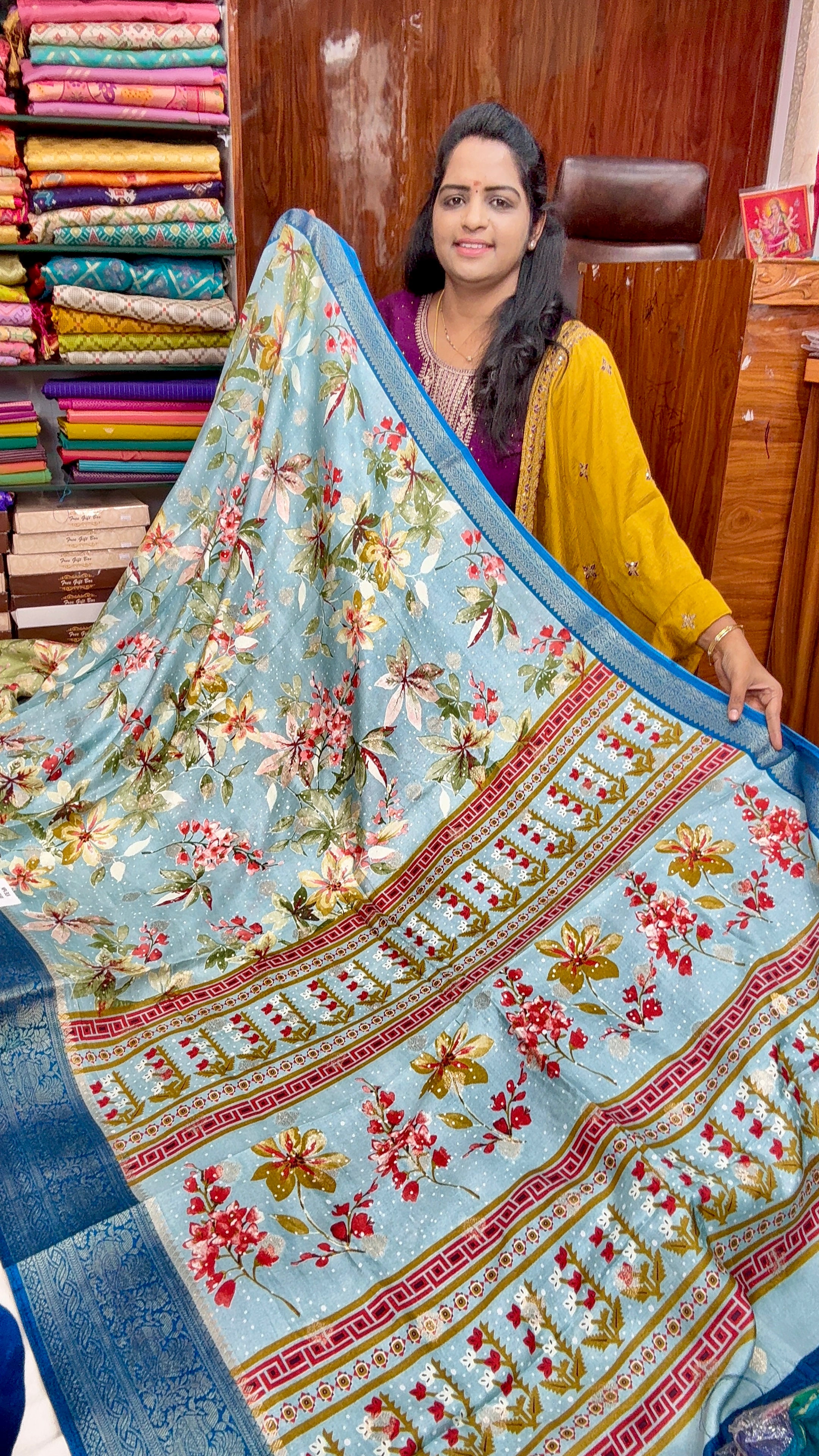 GEORGETTE saree -GR1750
