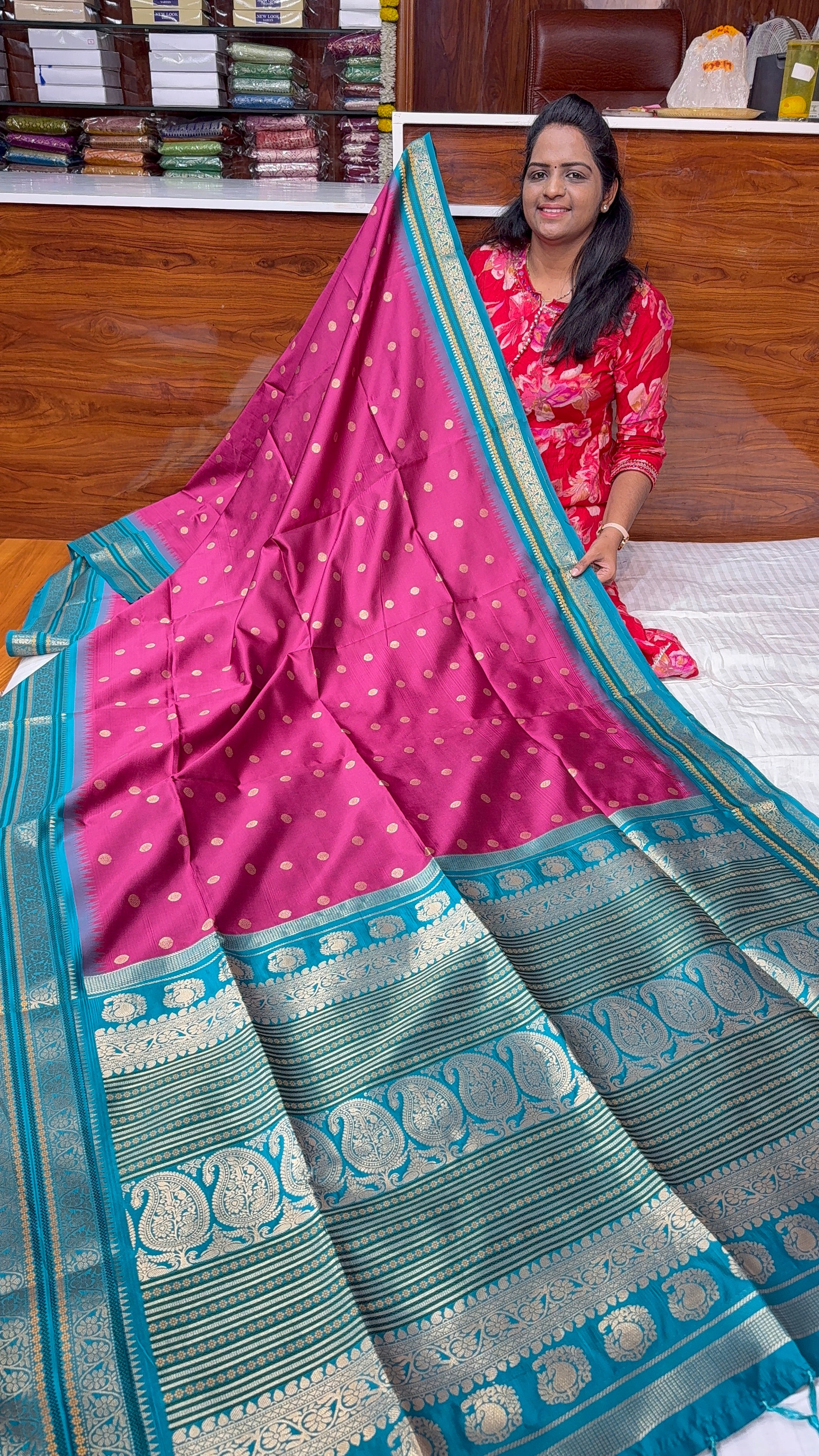 FANCY GADWAL SAREE-SD23