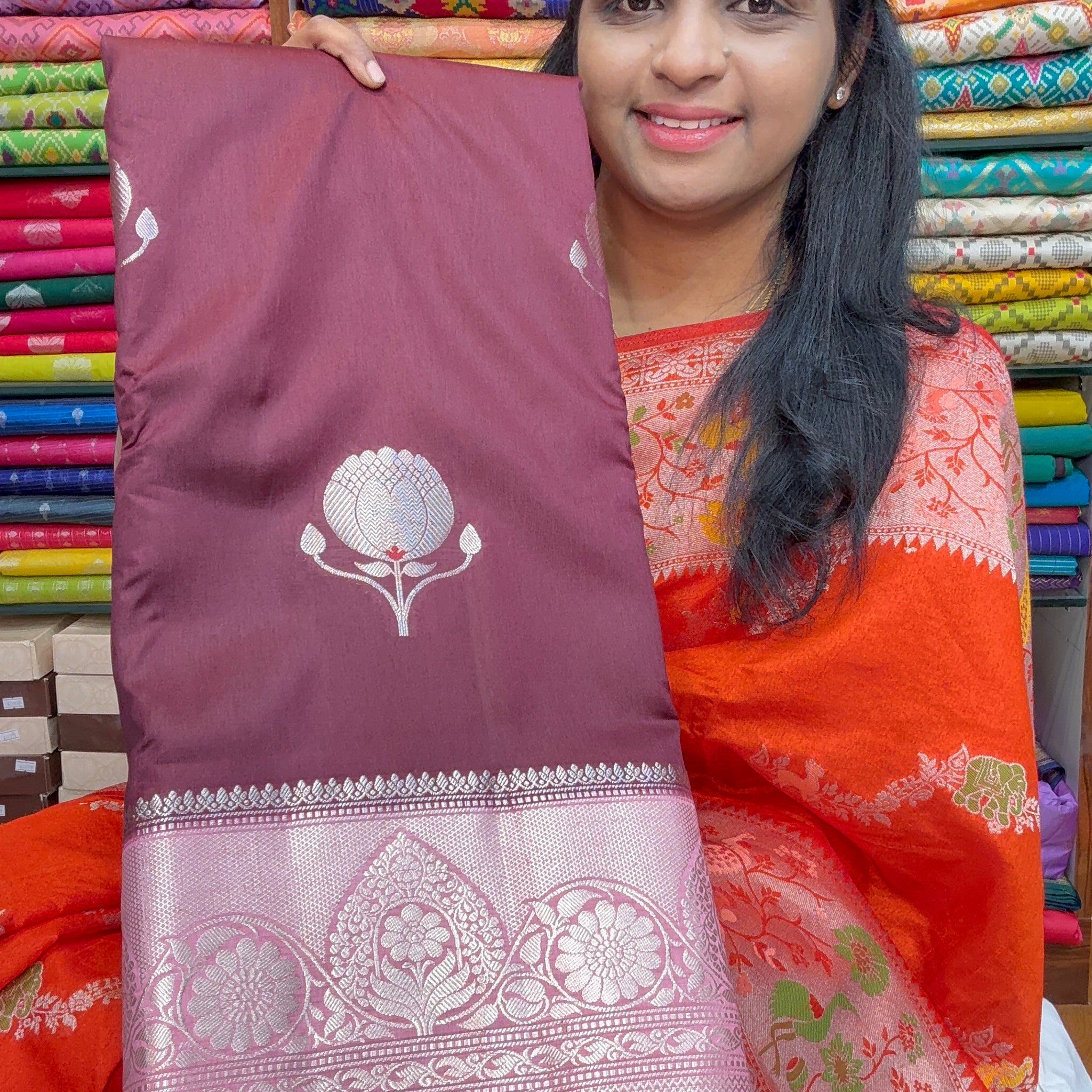 GREEN MANGO SAREE-RG2995