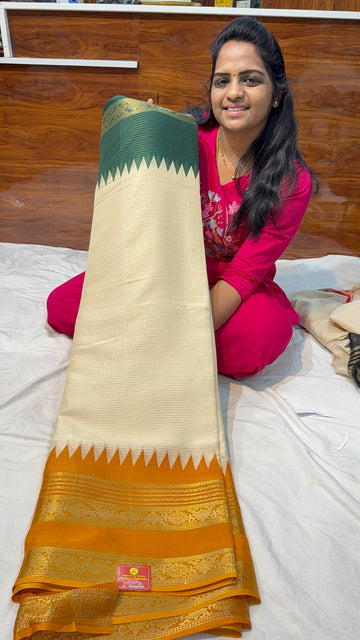 Ganga Jamuna Fancy saree - H45