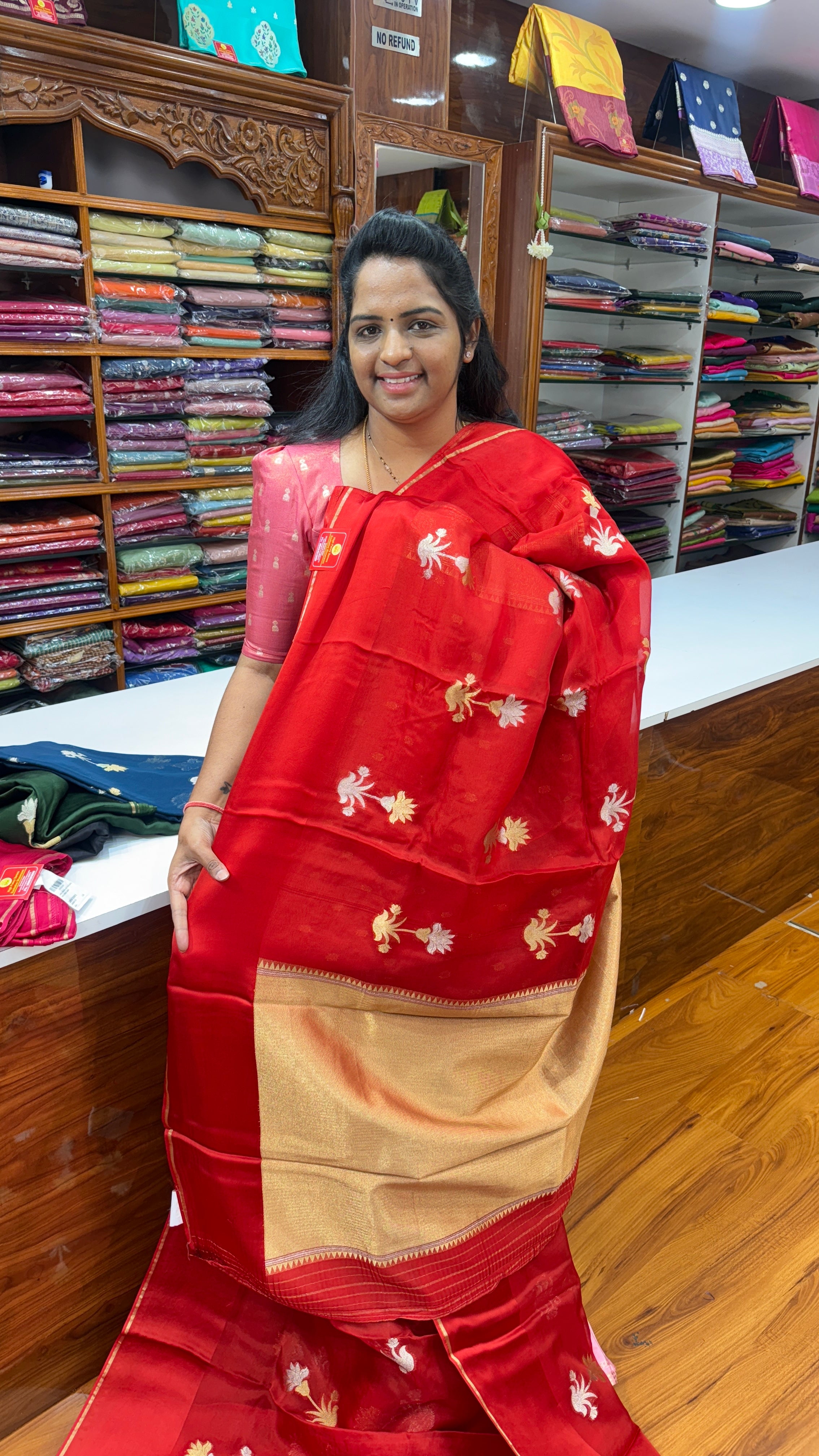 ORAGANZA SAREE - G3000