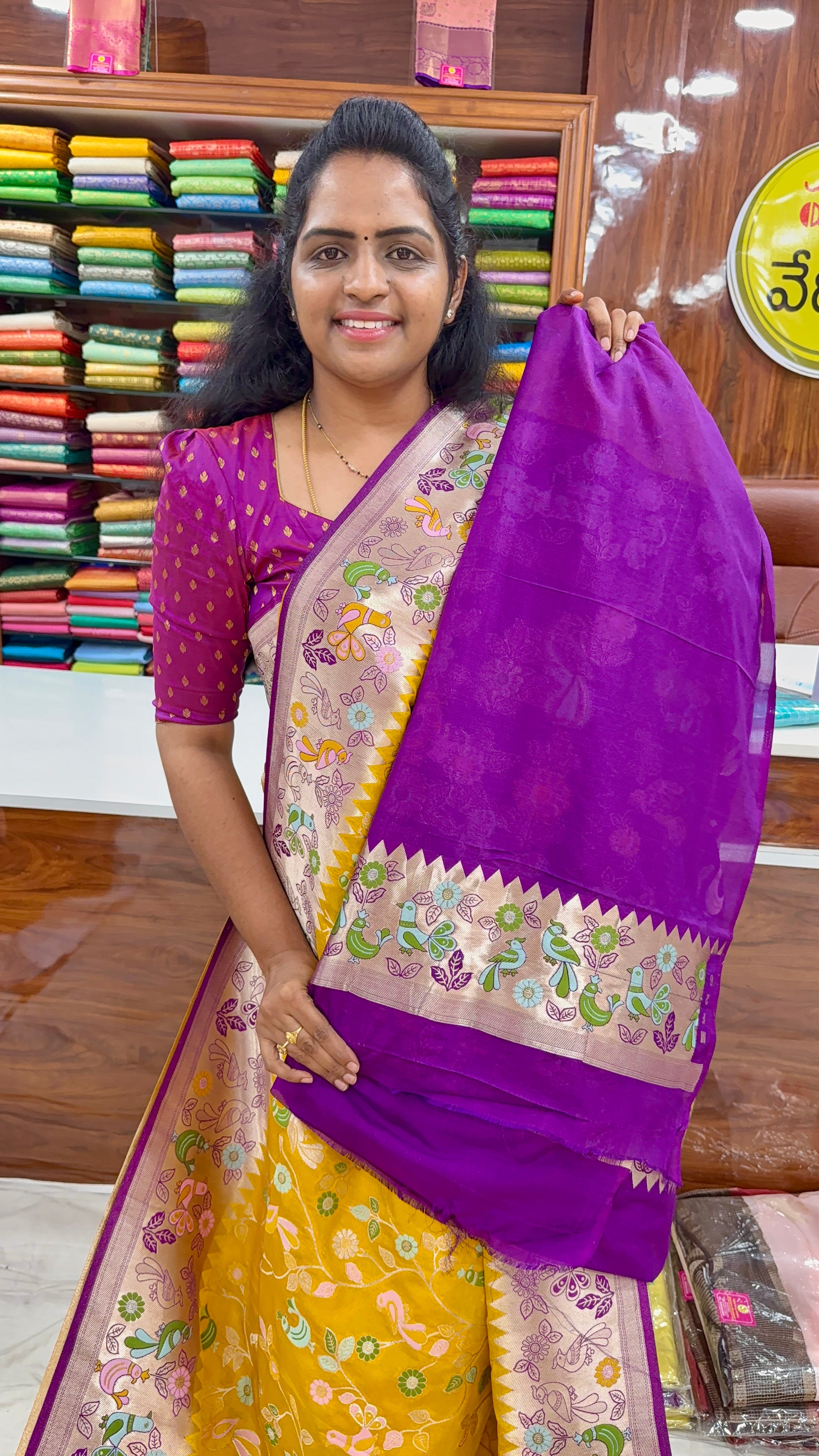 PURE TUSSAR GEORGETTE- MK3150
