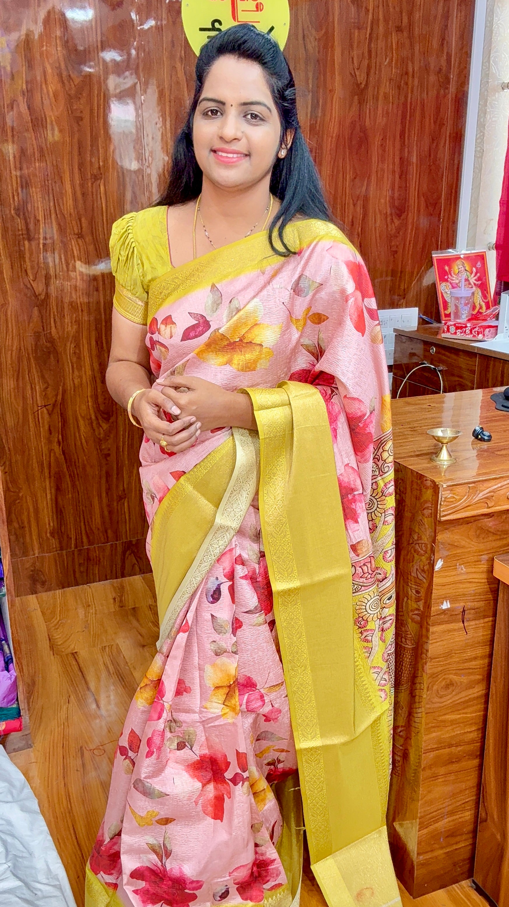 CRUSH CRAPE SILK -KS1099