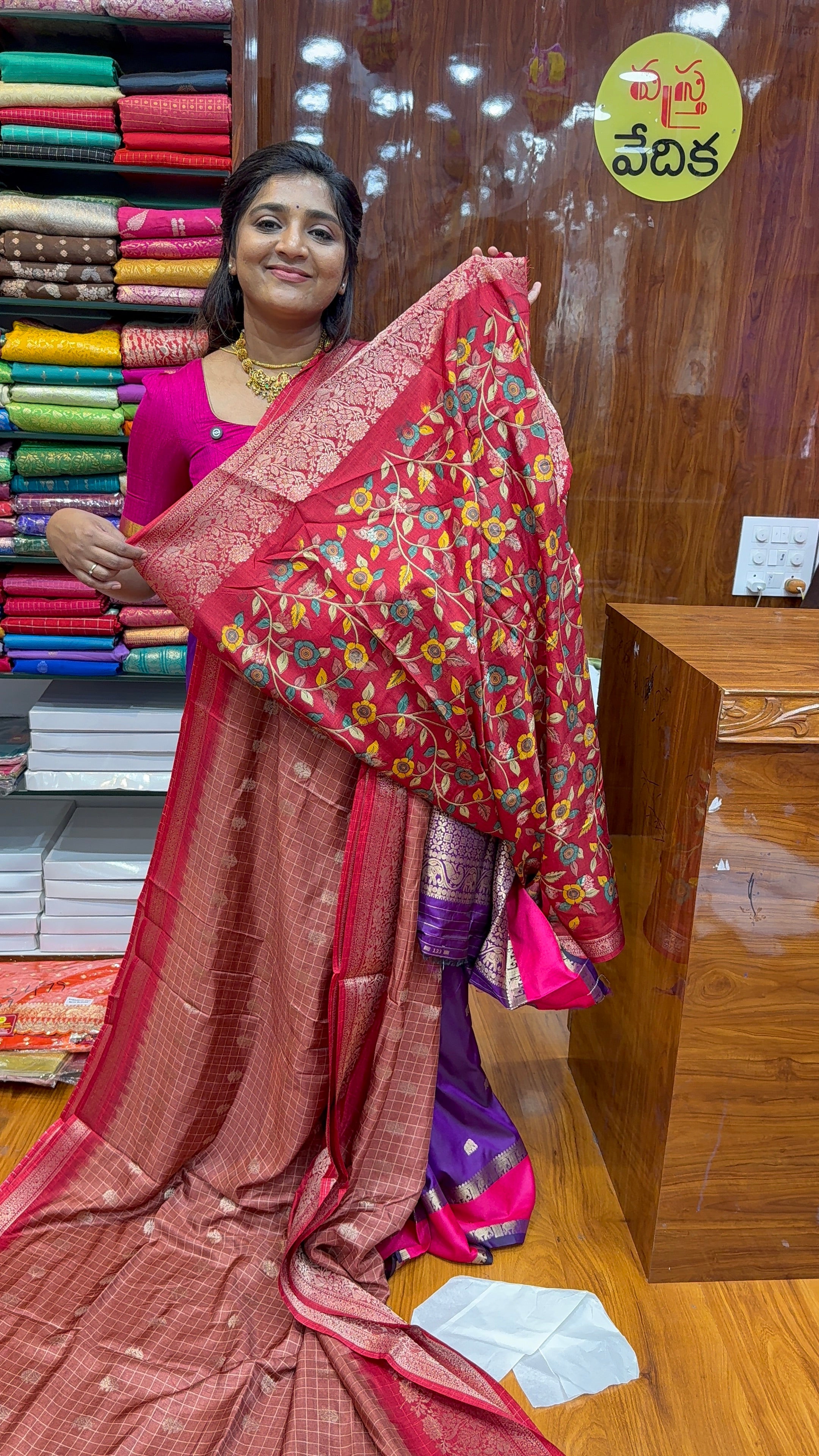 TUSSAR Kalamkari -CK1050