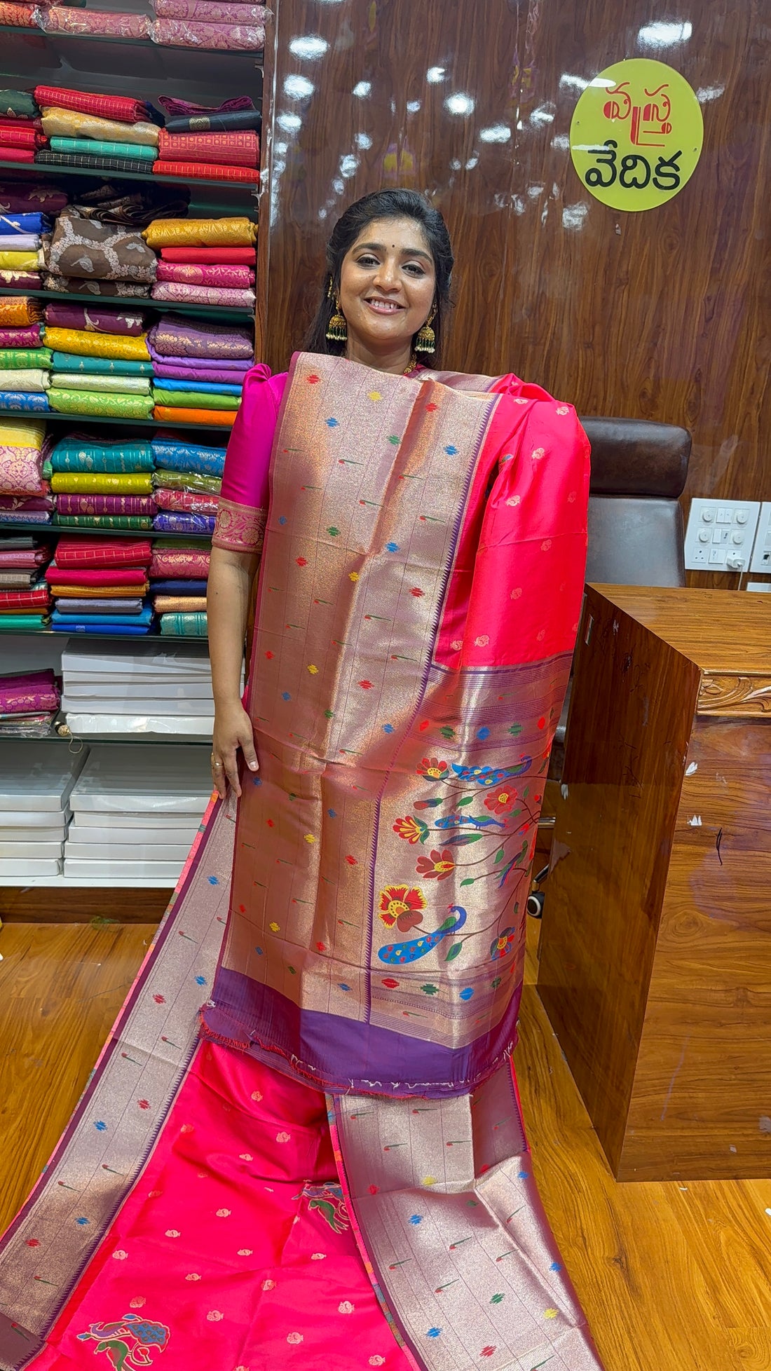 PAITHANI SAREE-SM2850
