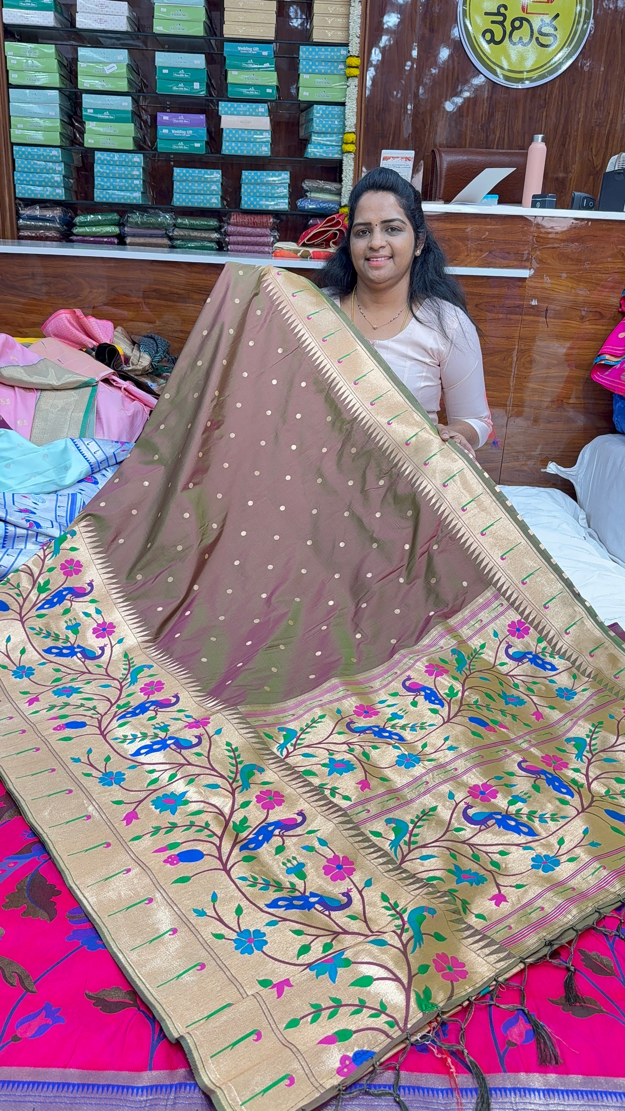 PAITHANI SAREE-AU1500
