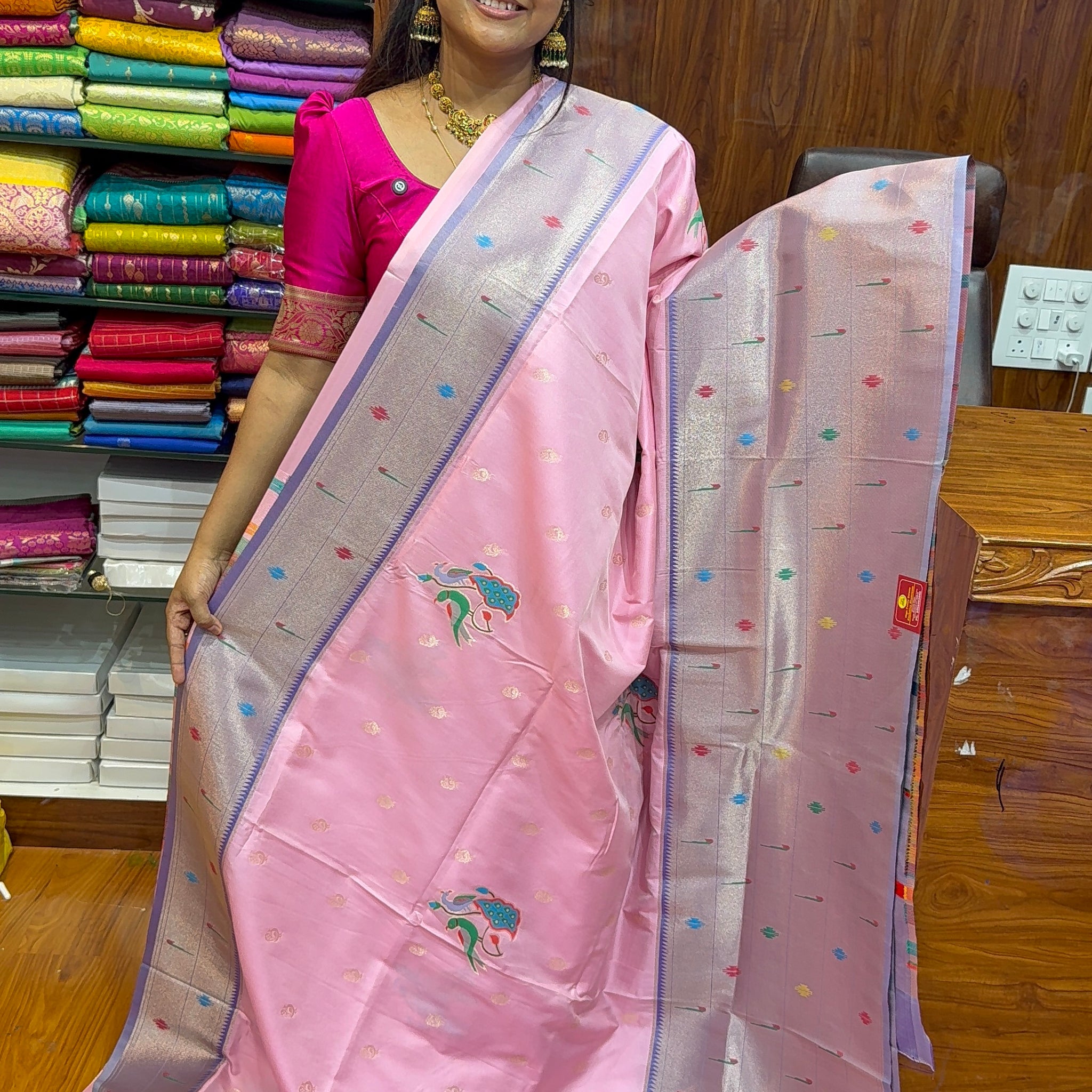PAITHANI SAREE-SM2850