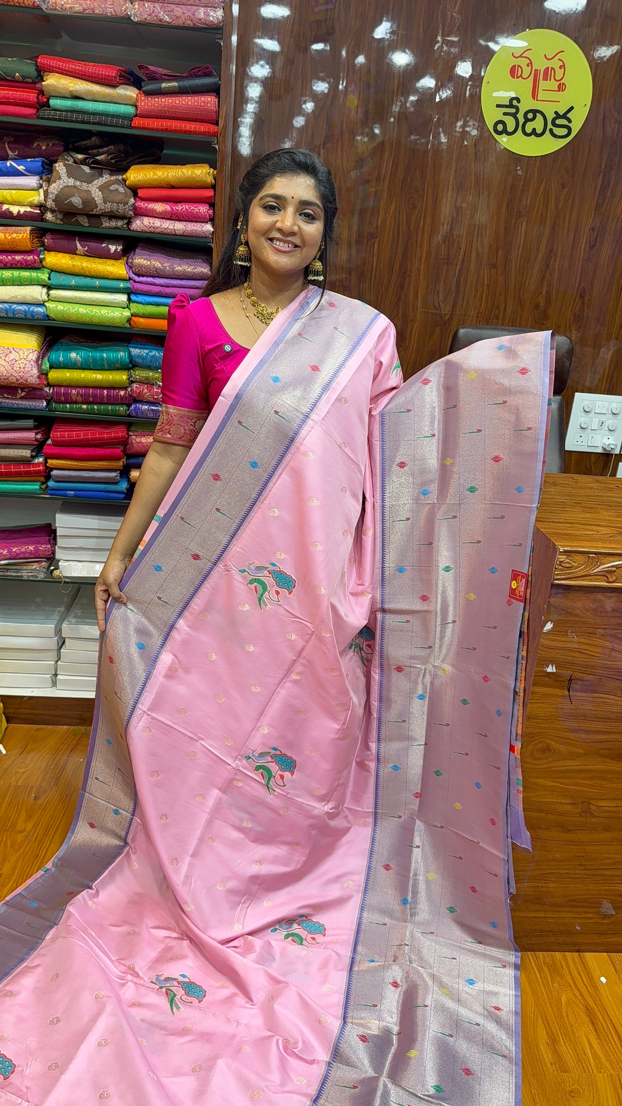 PAITHANI SAREE-SM2850
