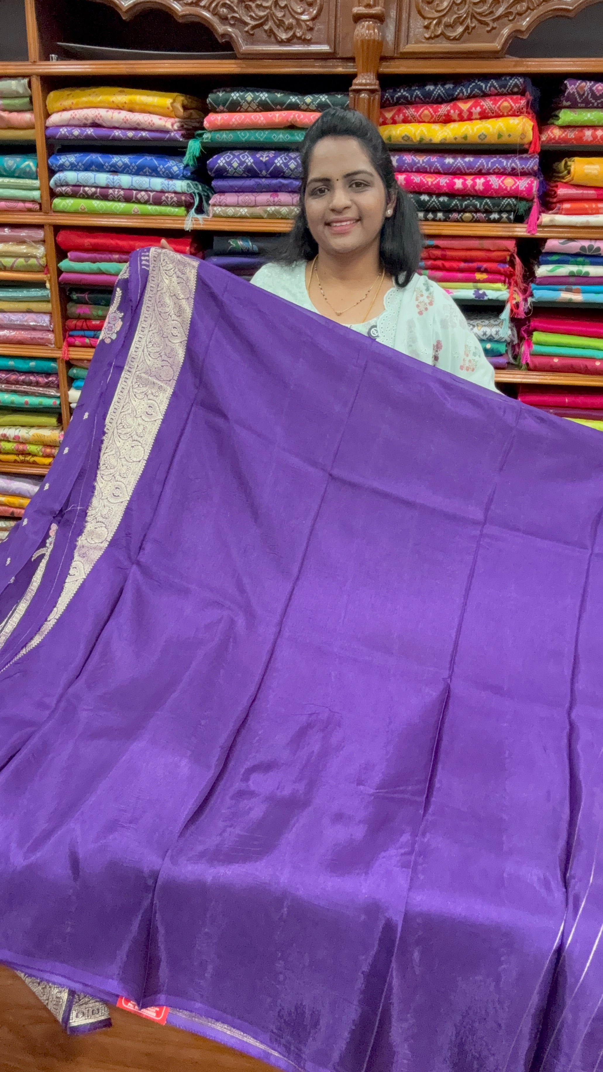 MASHRU SAREE-M3250