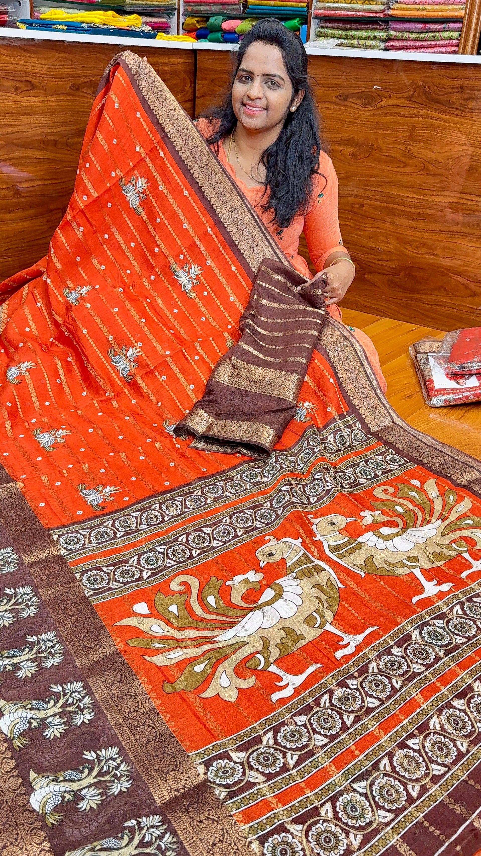 Chanderi saree -L750