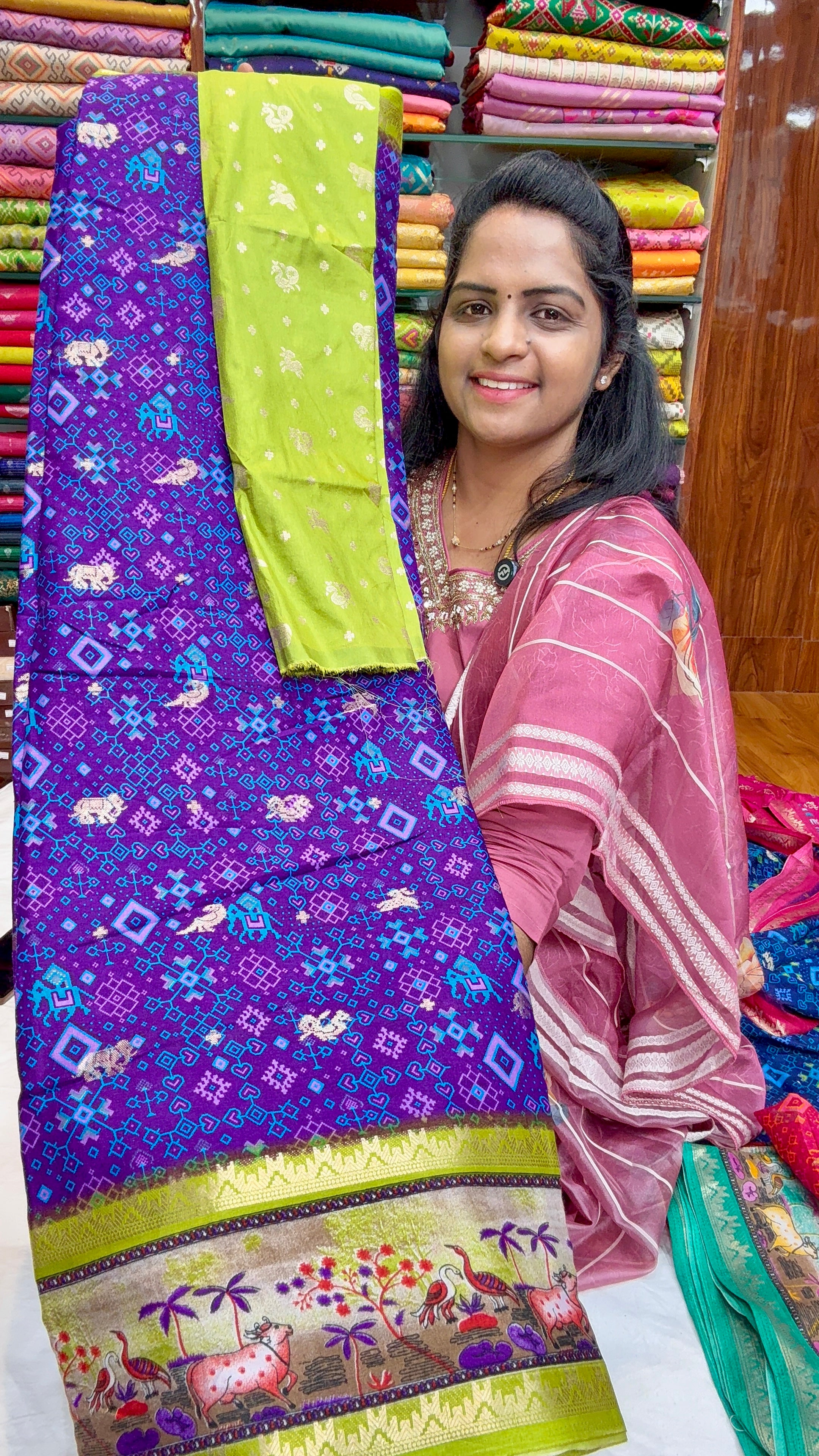 TUSSAR GEORGETTE-TH999