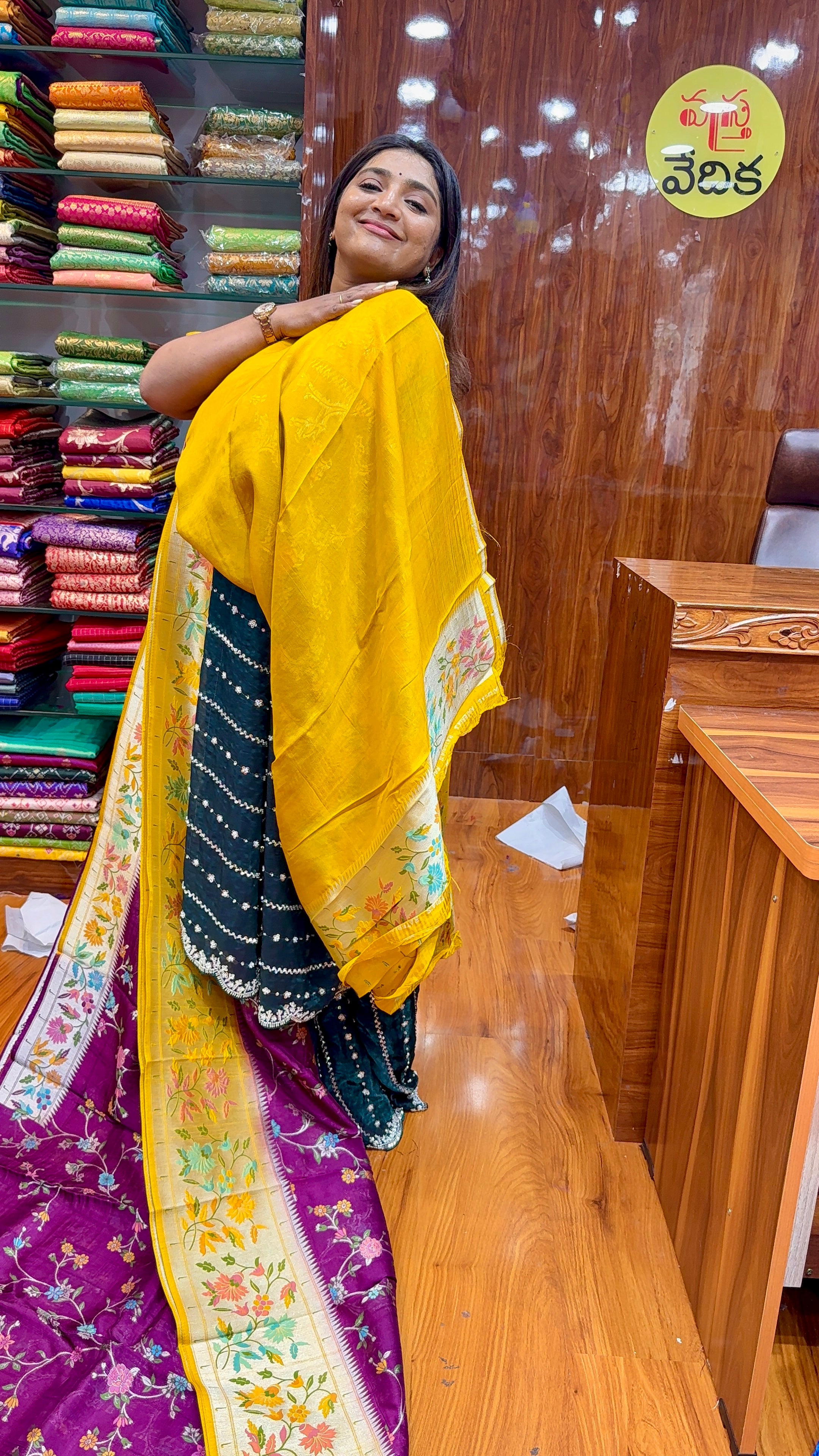 TUSSAR GEORGETTE -T3900