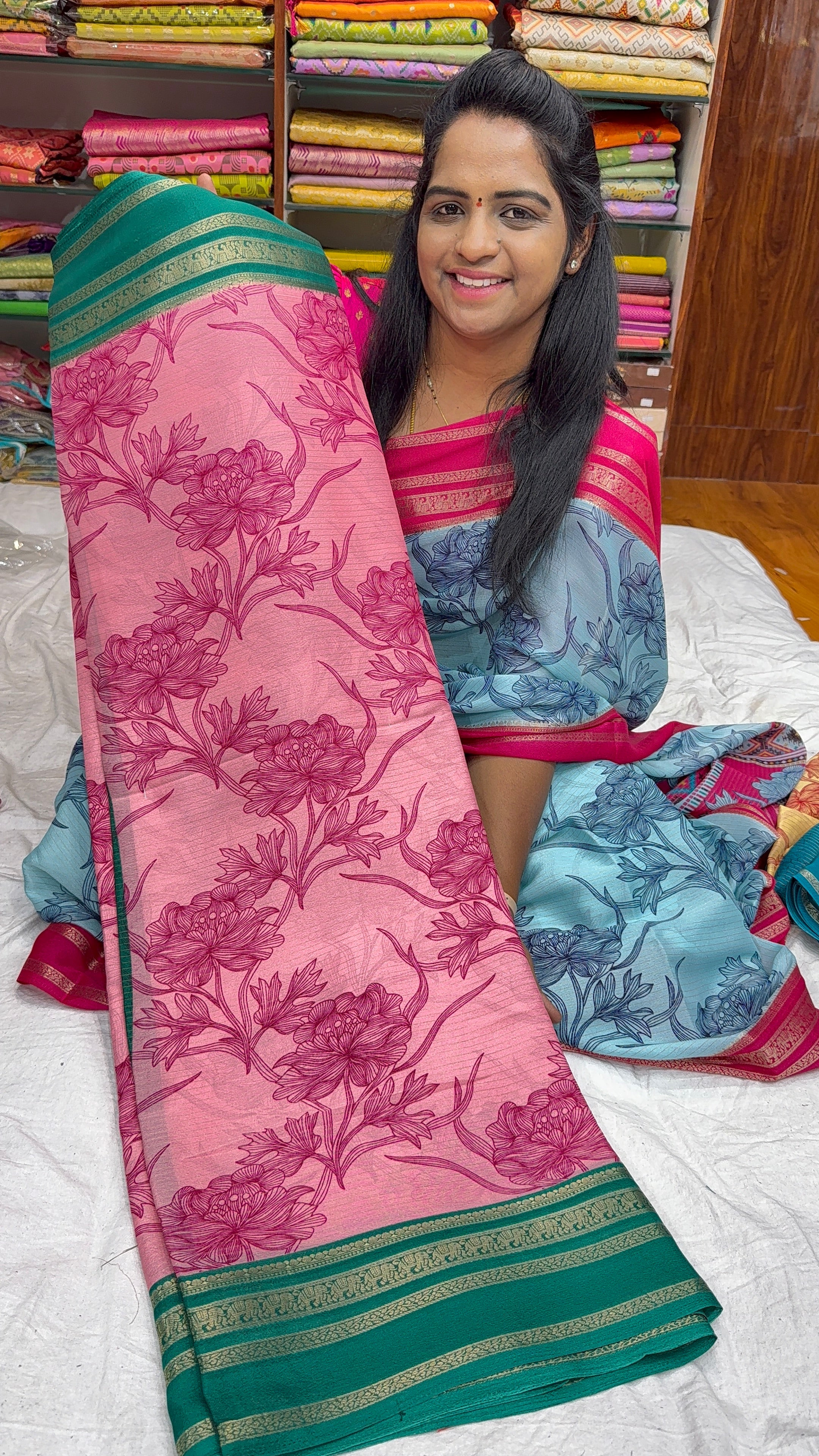 SEMI MYSORE SILK -M899
