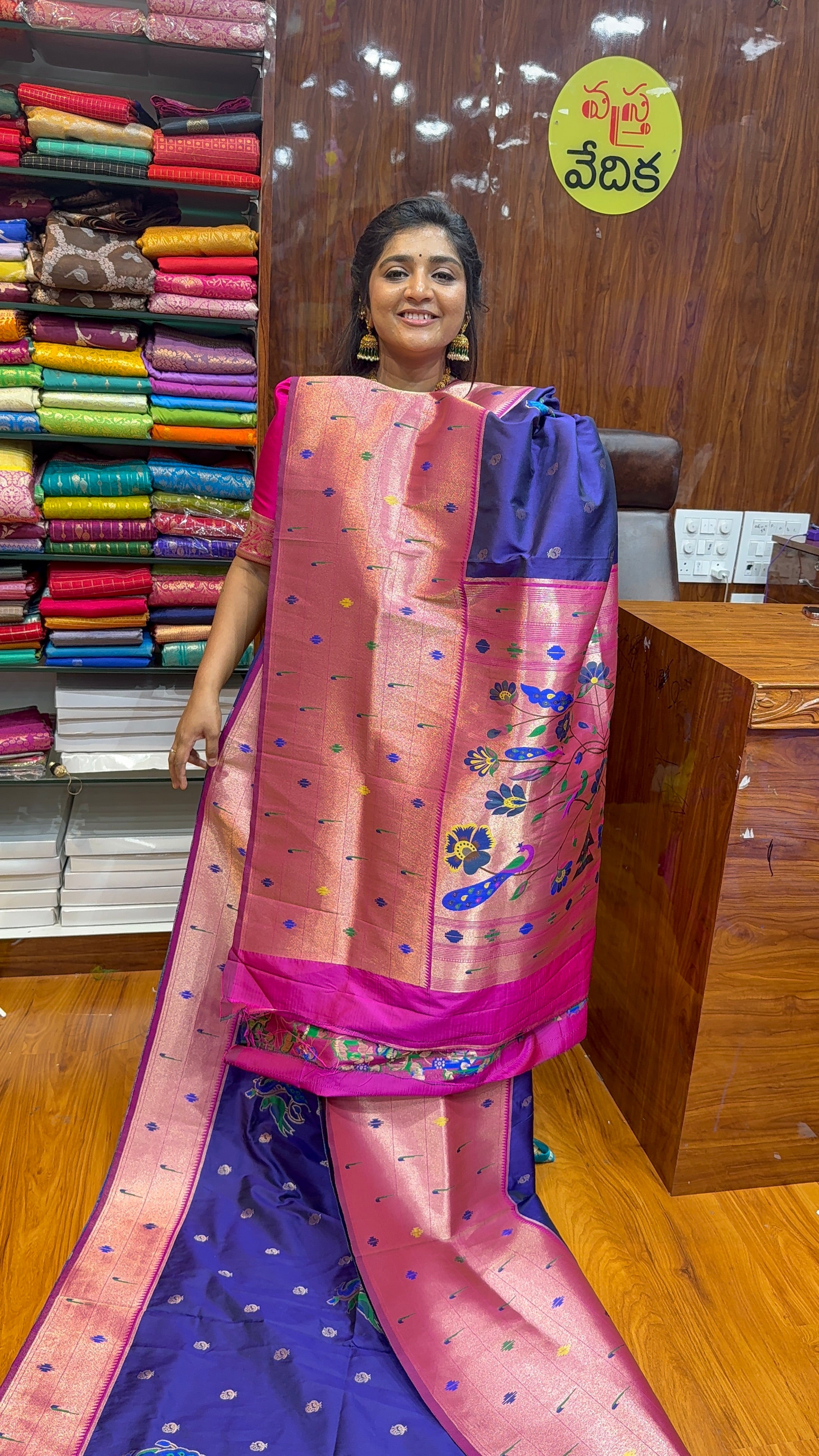 PAITHANI SAREE-SM2850