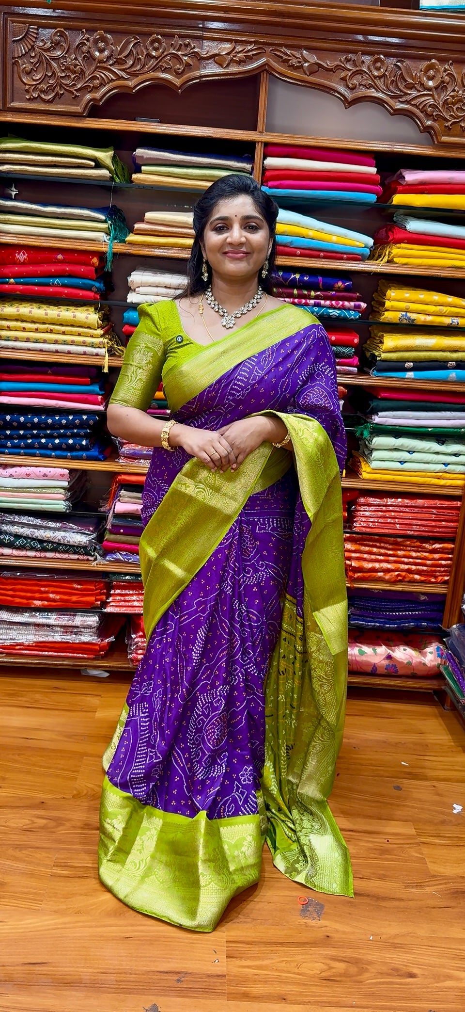 Dola silk saree