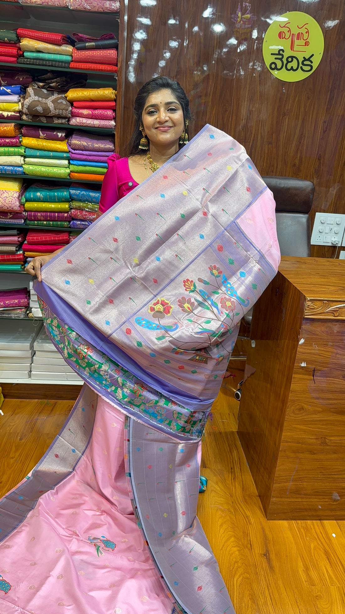 PAITHANI SAREE-SM2850