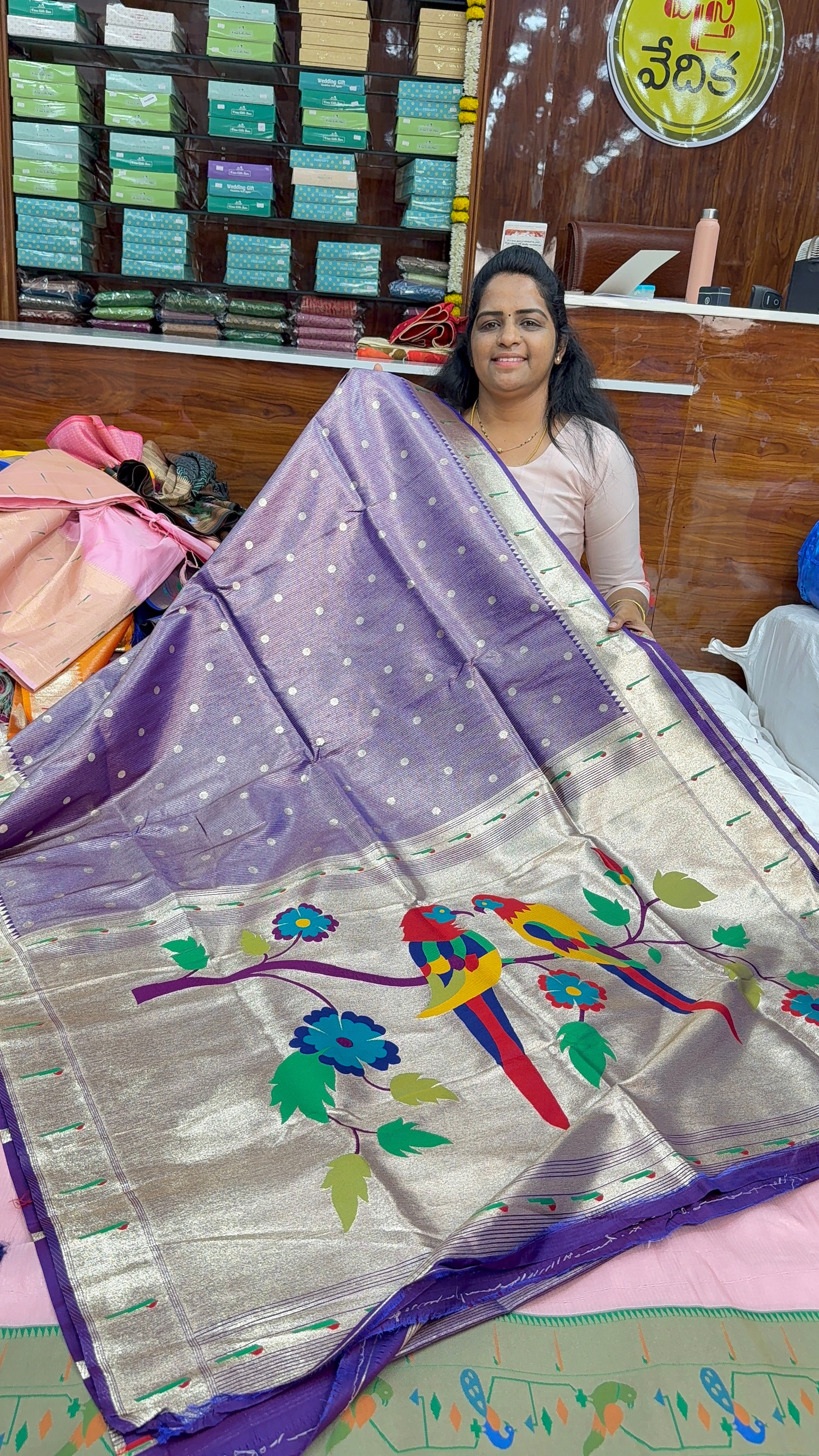 PAITHANI SAREE-AU1500