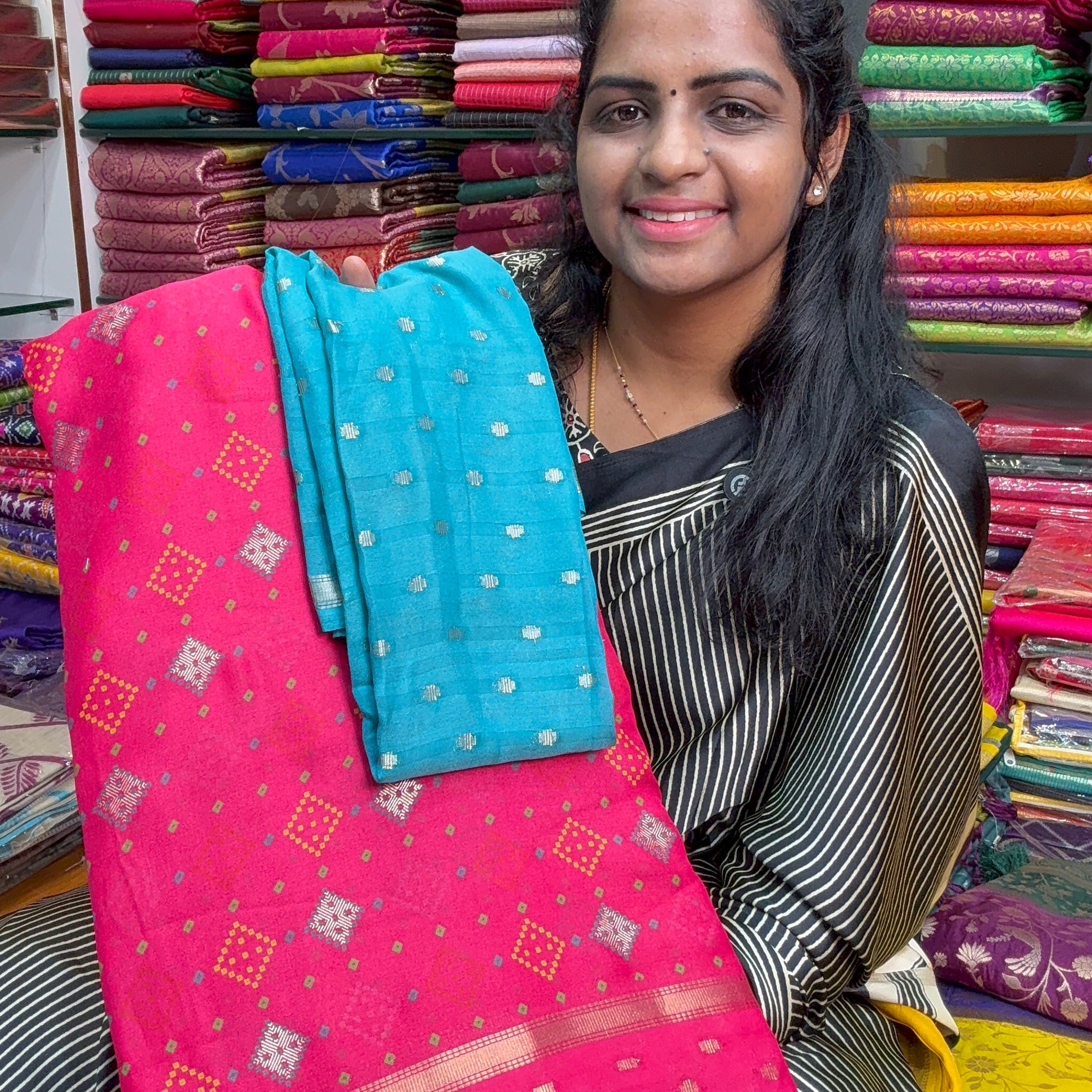 SHIFFON SAREE-S999