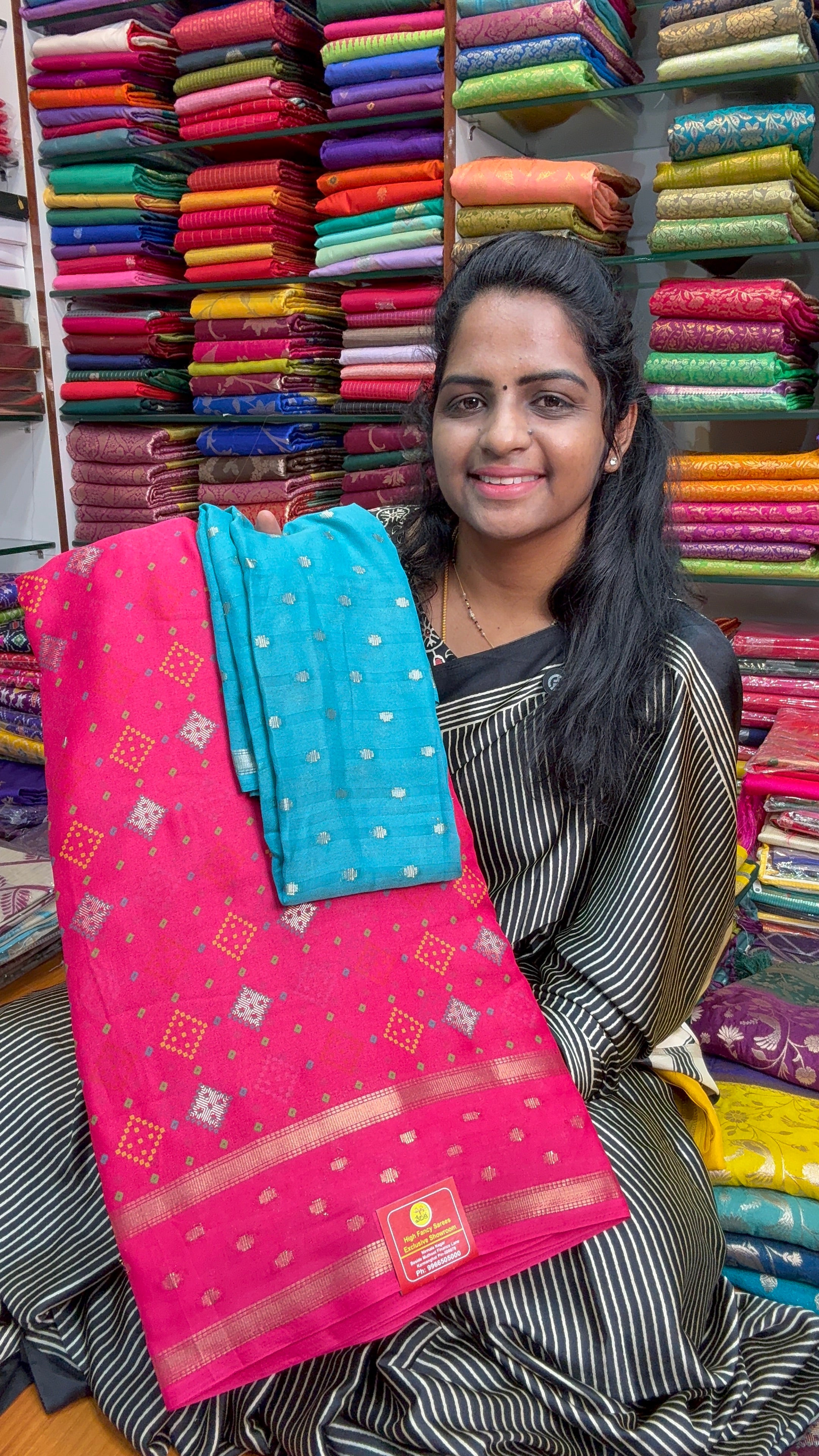 SHIFFON SAREE-S999